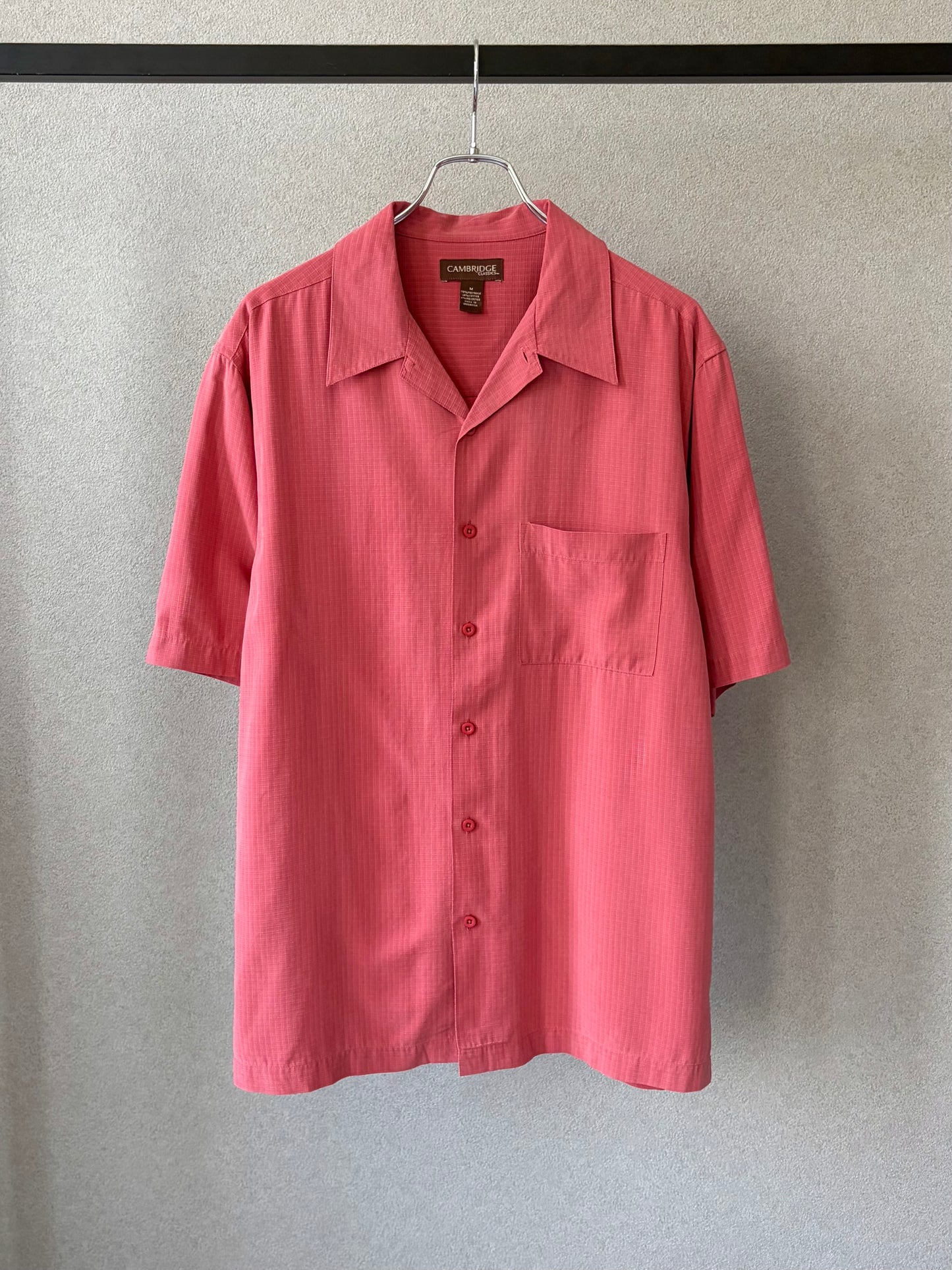 00's CAMBRIDGE CLASSICS open collar shirt
