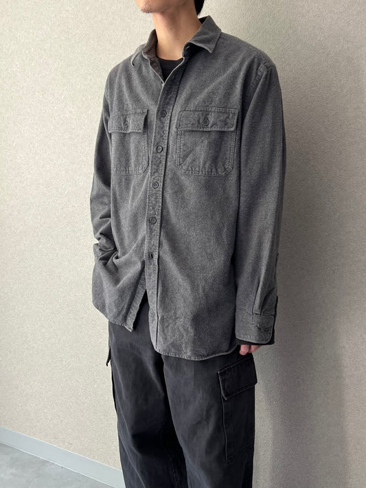 00's L.L.BEAN chamios cloth shirt