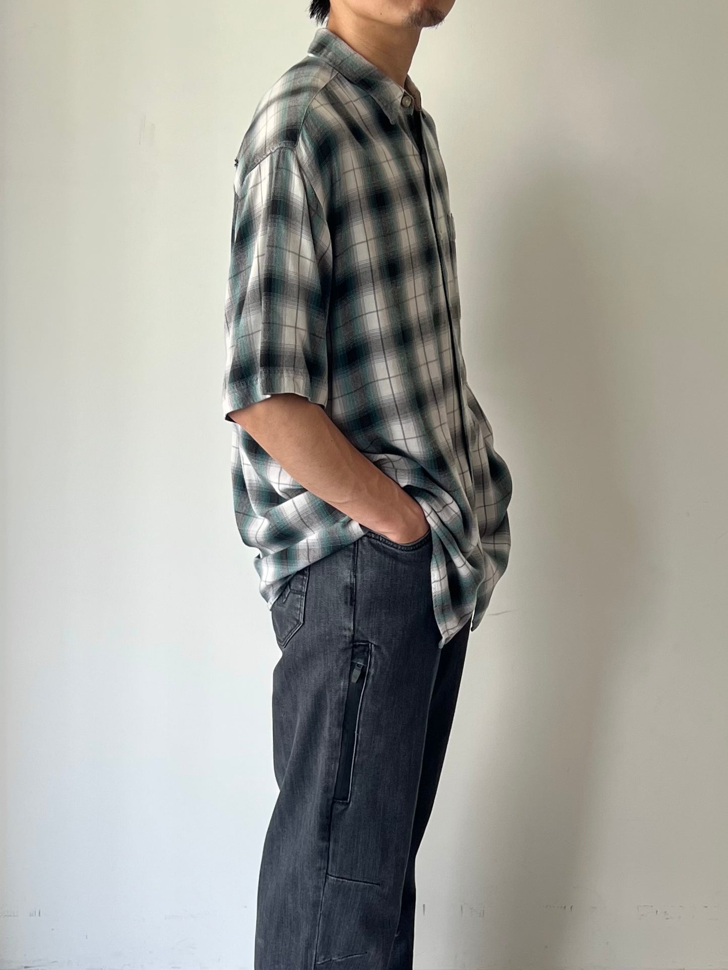 90's Ash Creek rayon shirt
