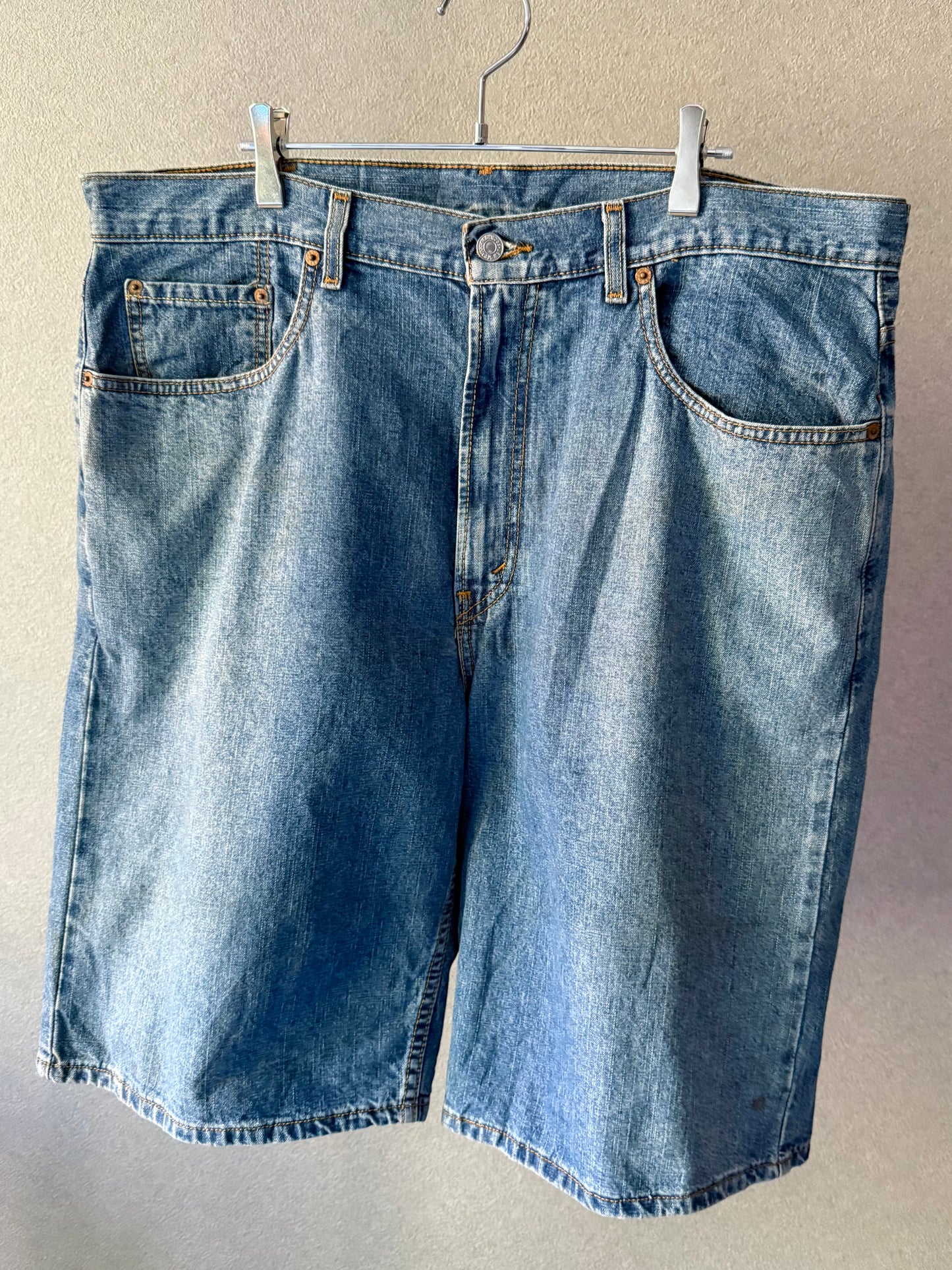 00's Levi's 569 denim shorts