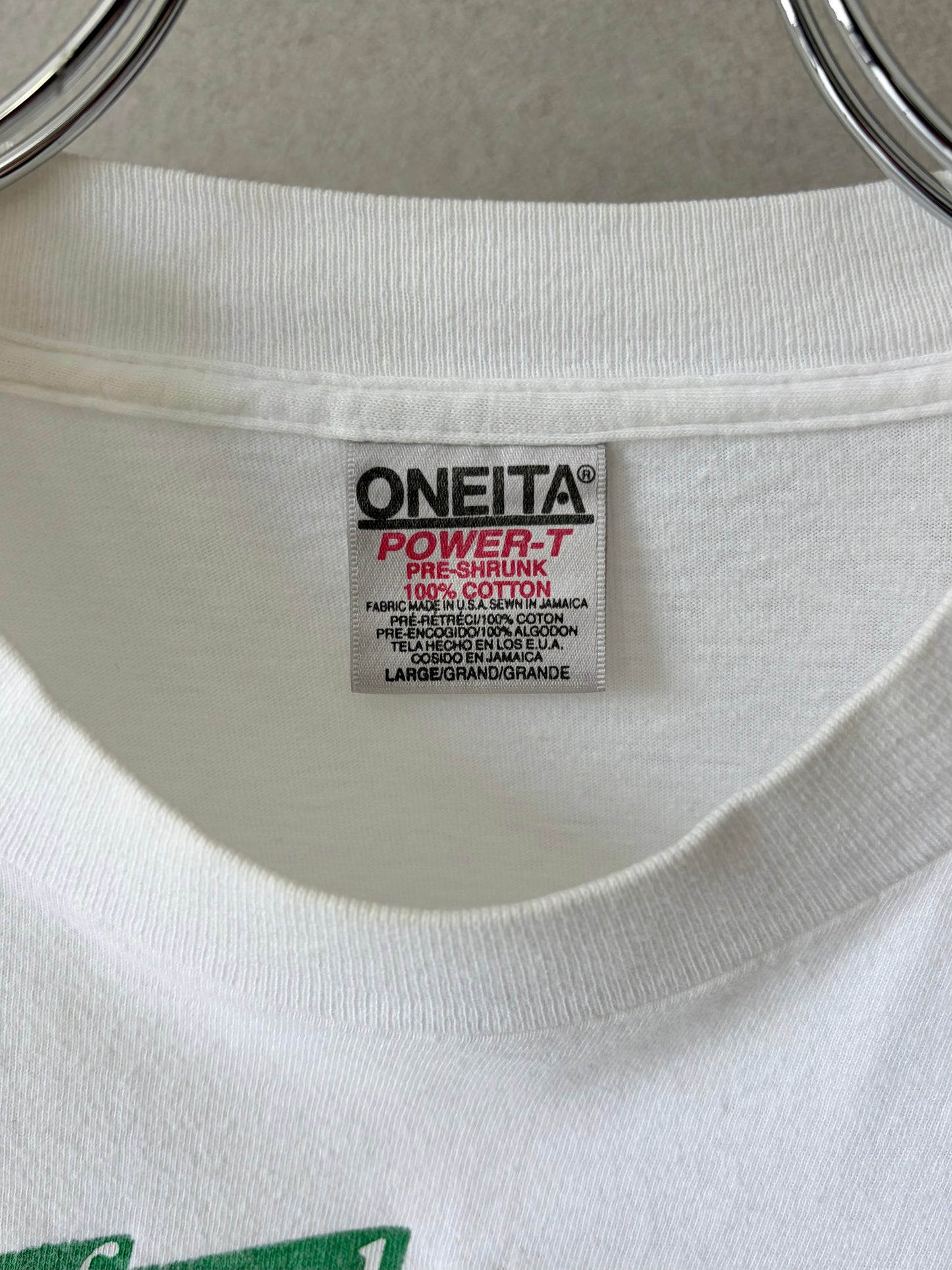 90's UNKNOWN message t-shirt