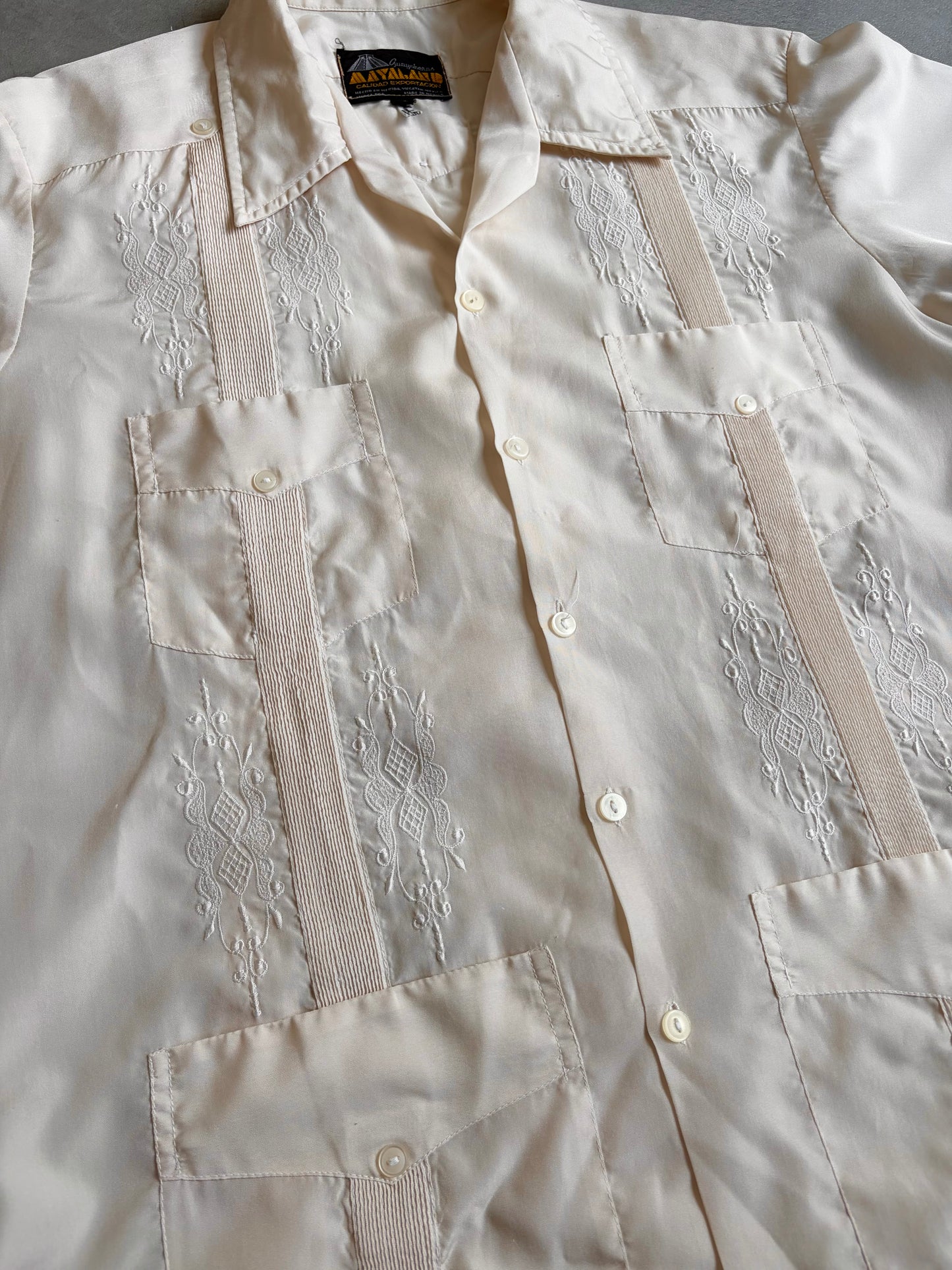 80's MAYALAND guayabera shirt
