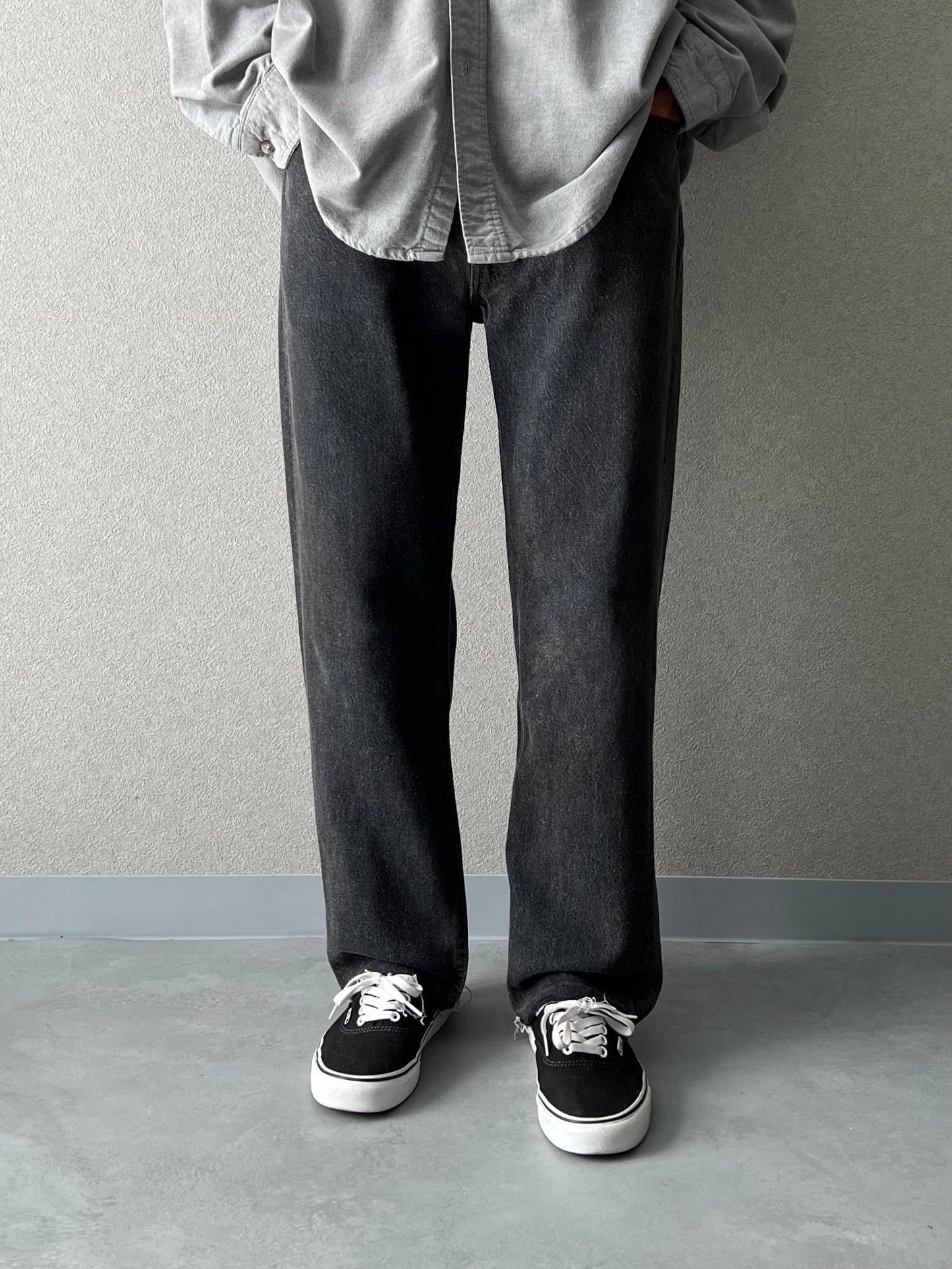 90's Levi's 501 yarn dyed denim pants "Made in USA"