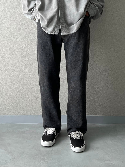 90's Levi's 501 yarn dyed denim pants "Made in USA"