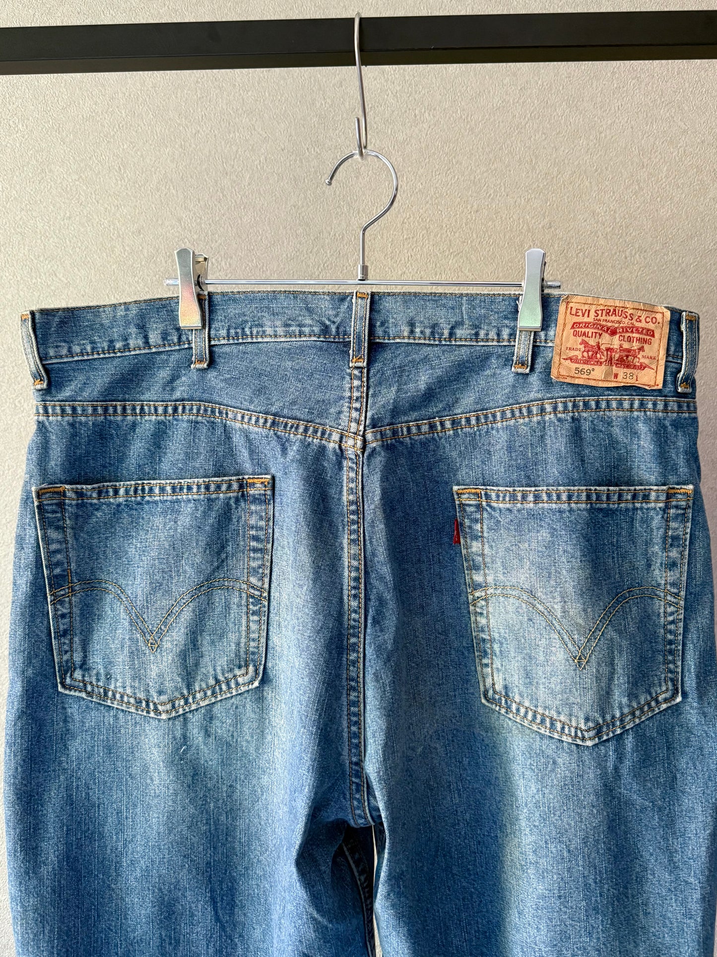00's Levi's 569 denim shorts