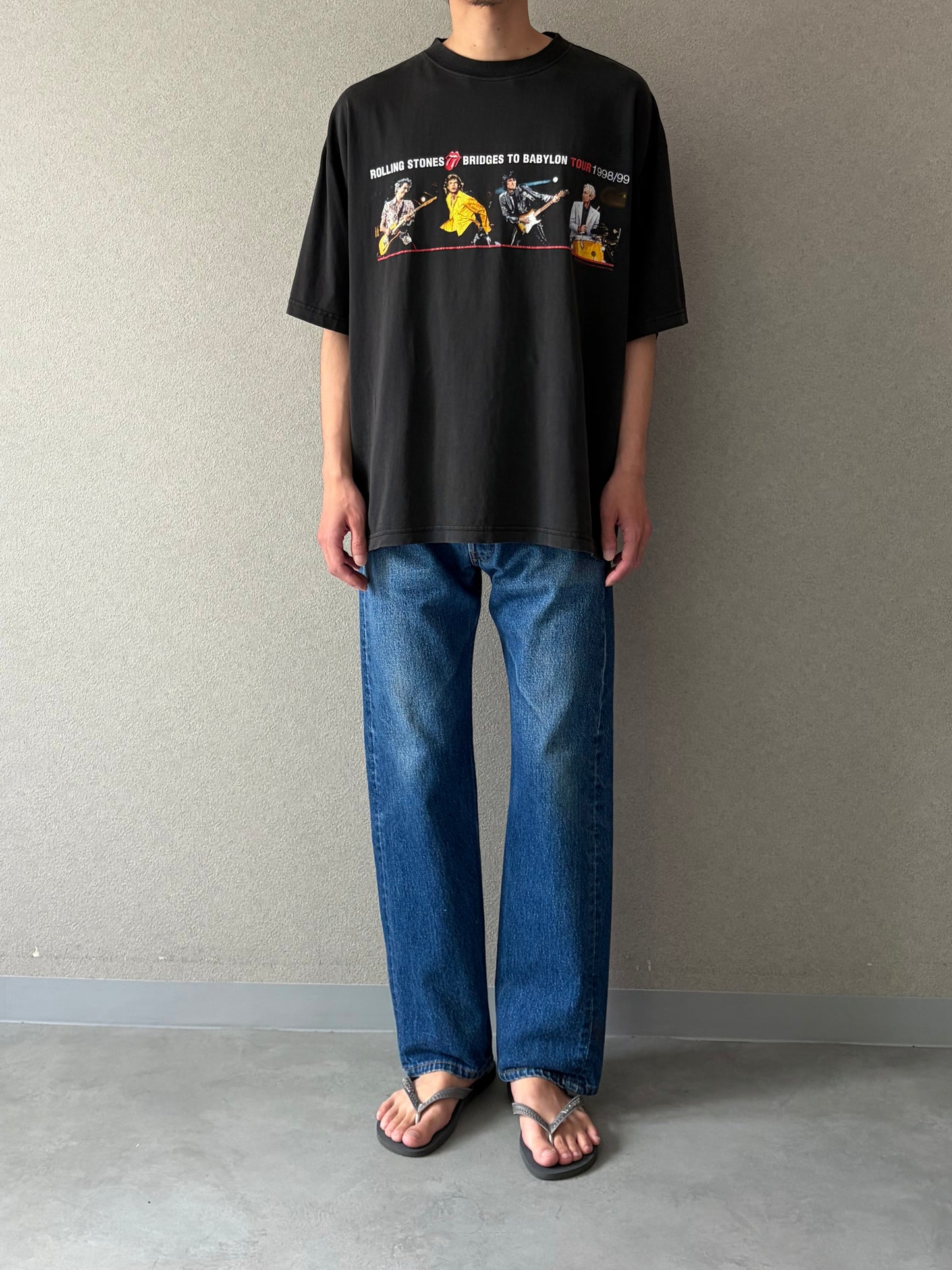 90's The Rolling Stones music t-shirt