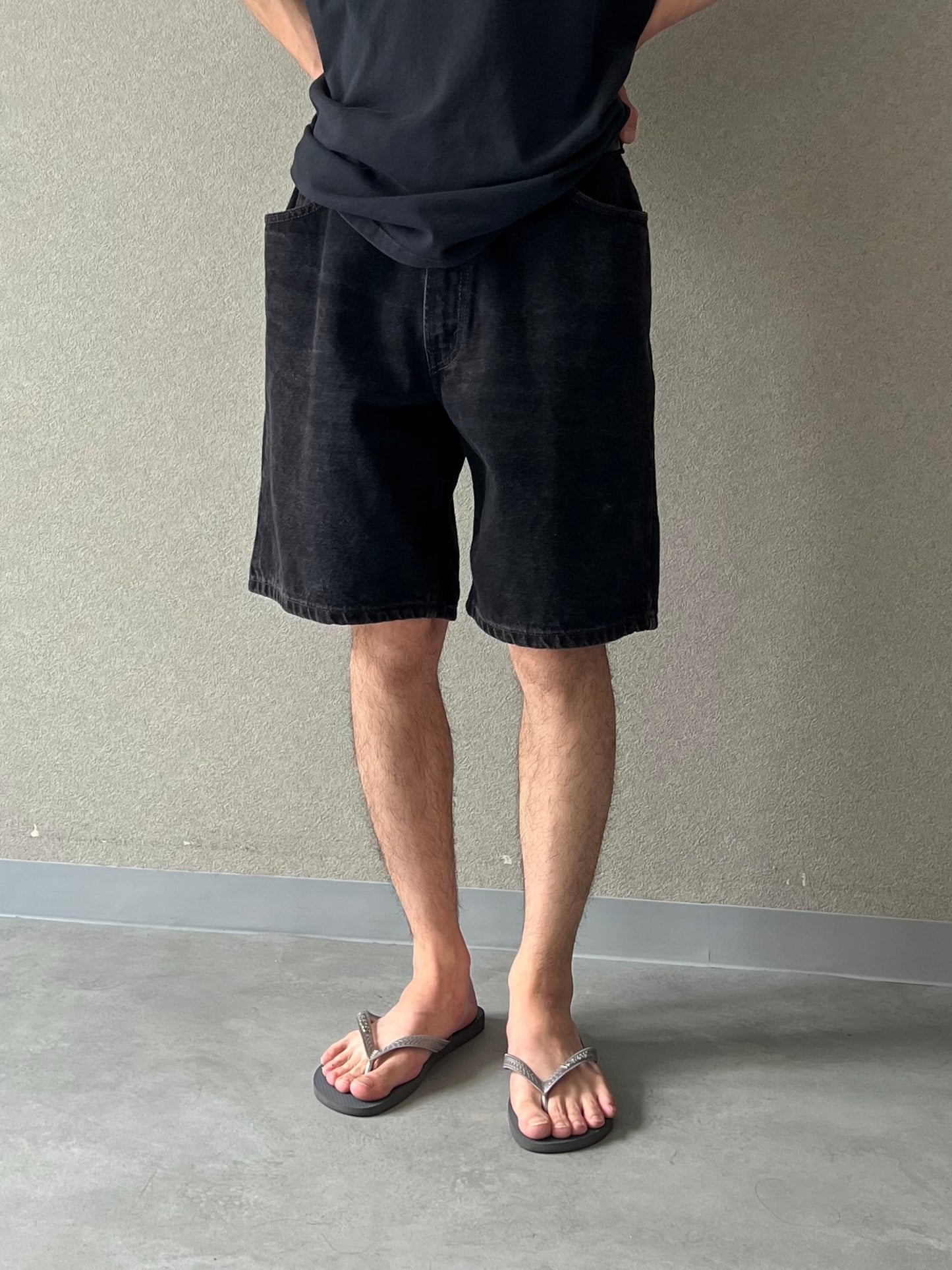 00's Levi's 550 denim shorts