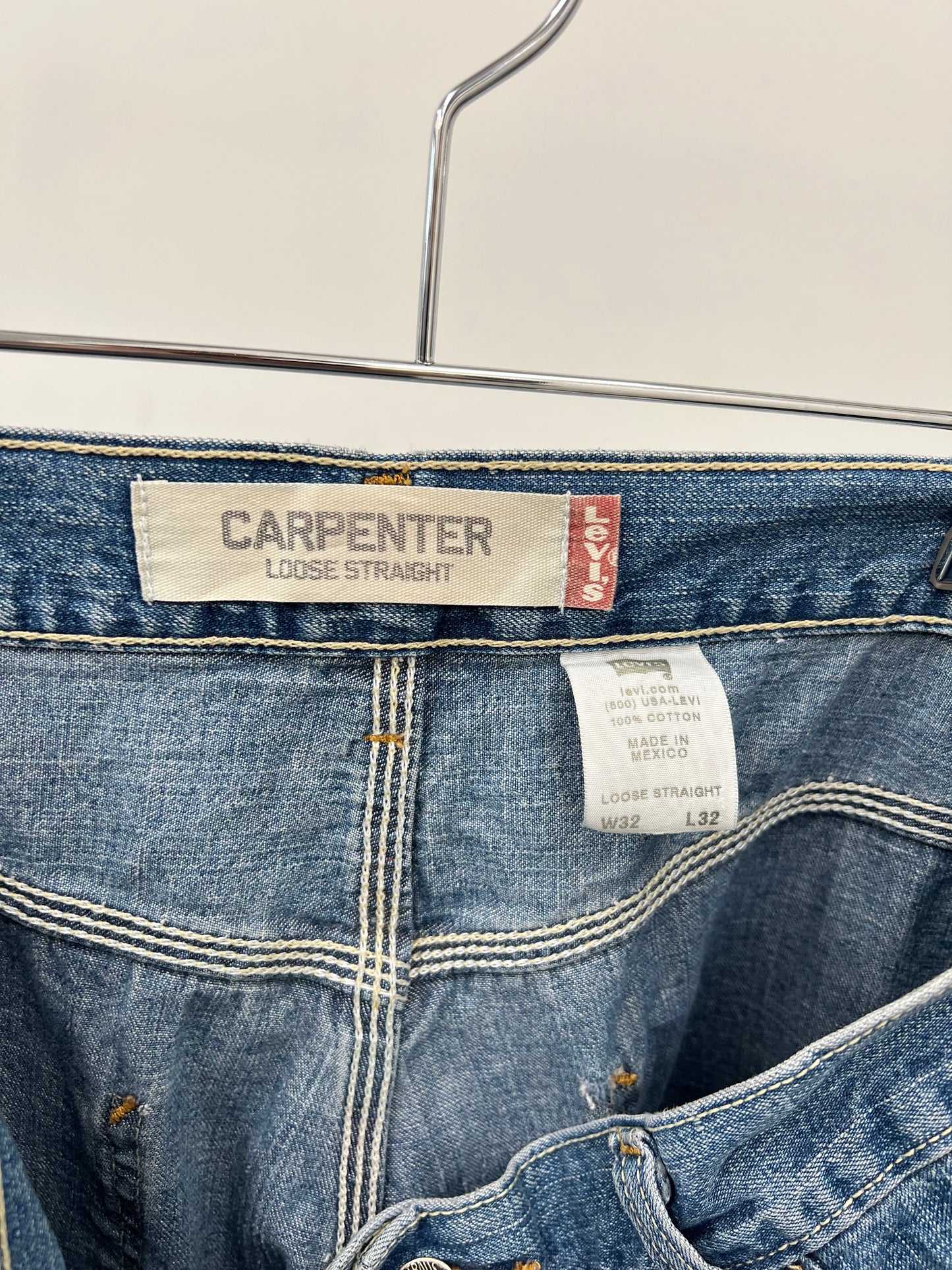 00's Levi's denim painter pants