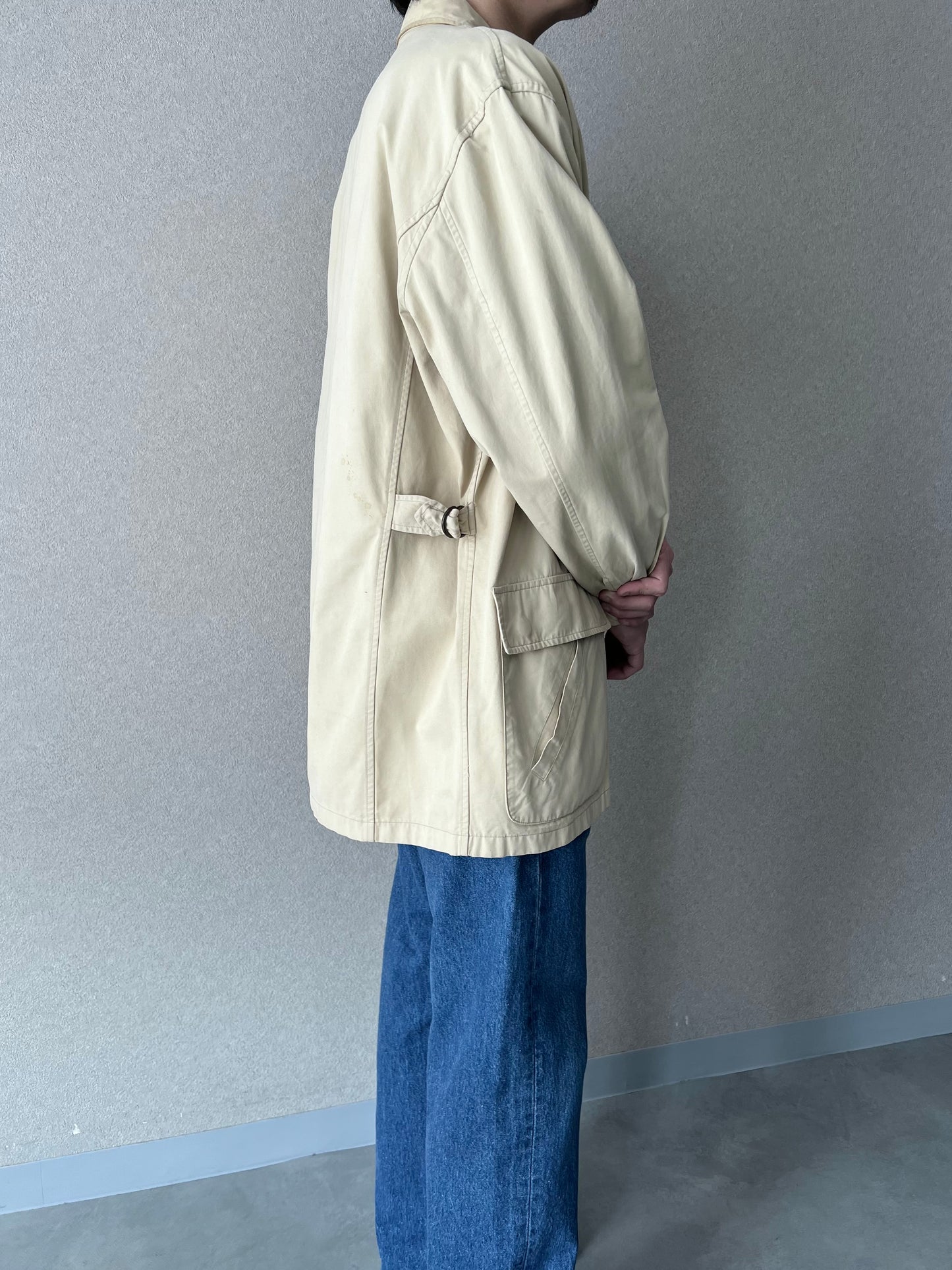 80's Polo Ralph Lauren cotton tailored jacket "Made in USA"