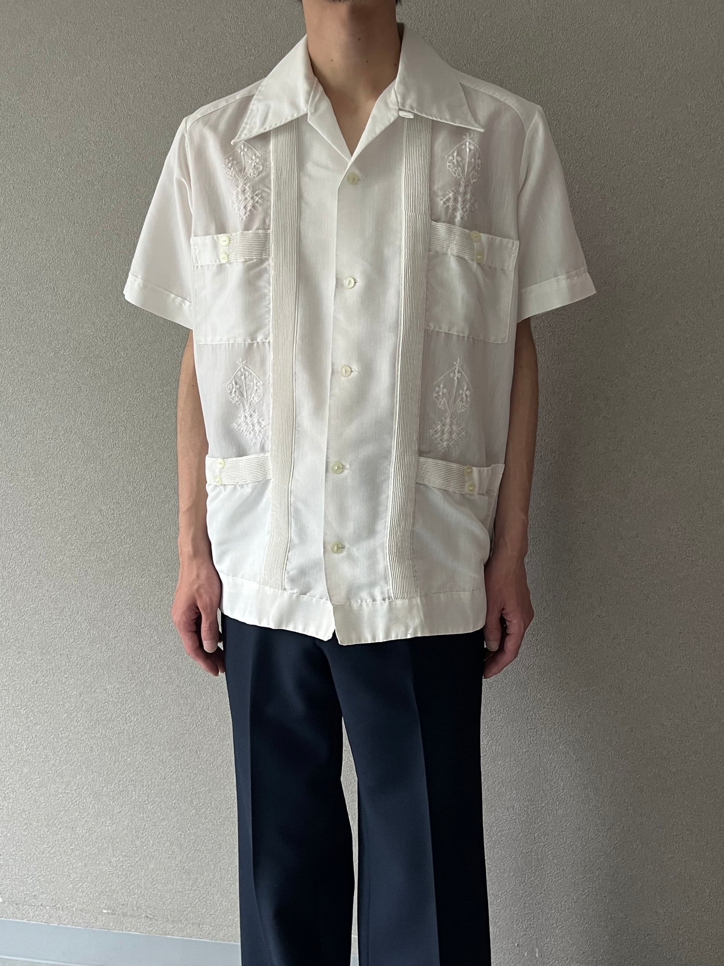 80's LOL BA guayabera shirt