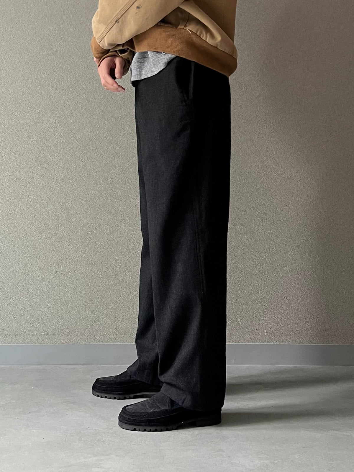 00's BANANA REPUBLIC wool flannel slacks
