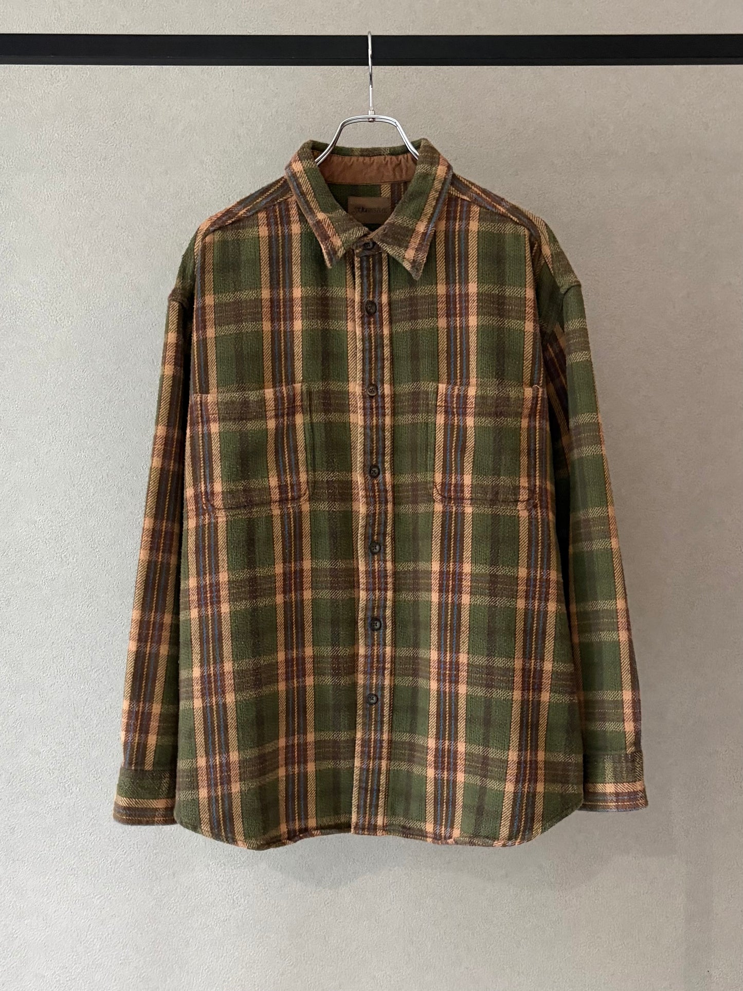 00's ST.JOHN'S BAY flannel shirt