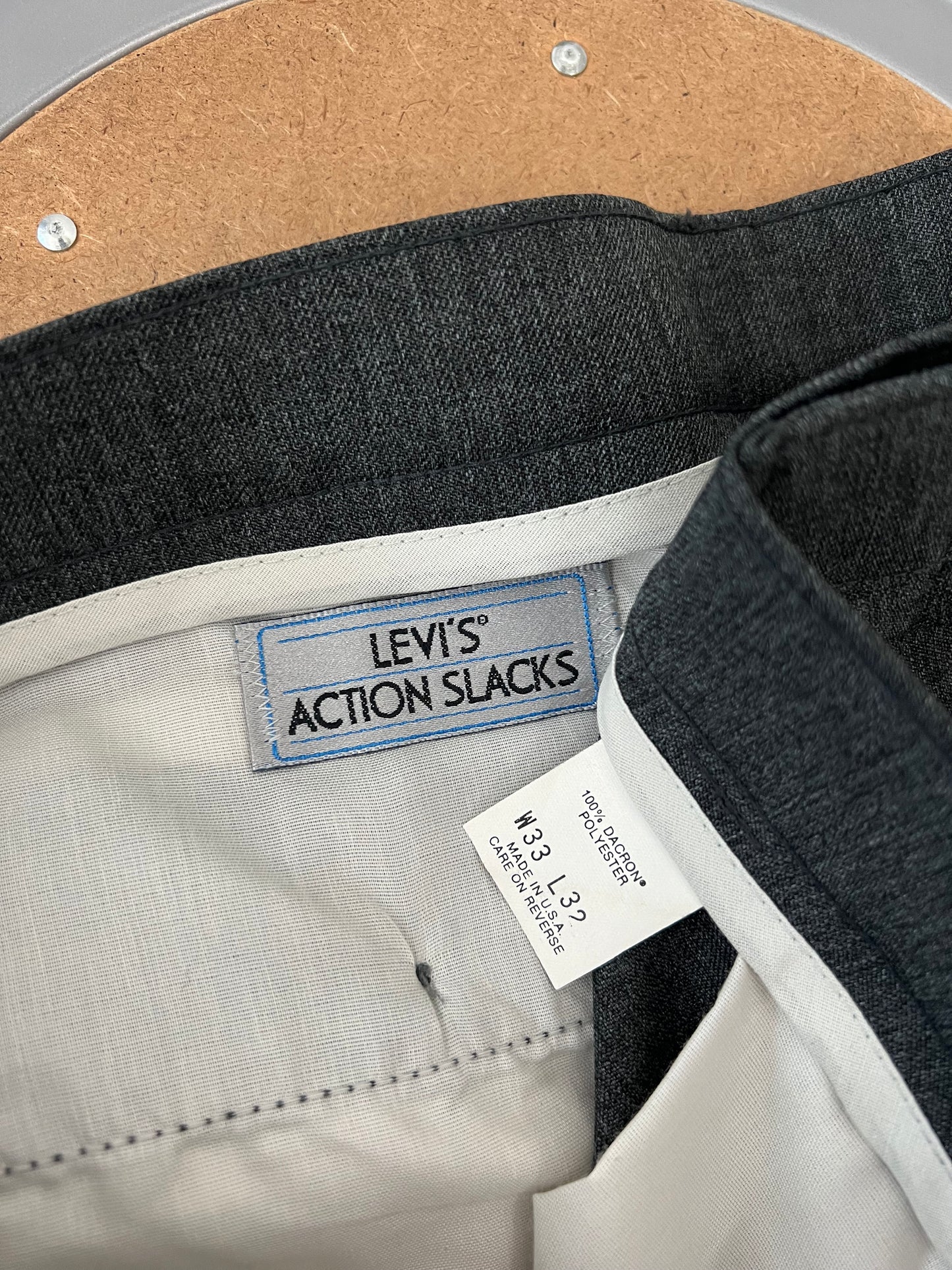 80's Levi's action slacks