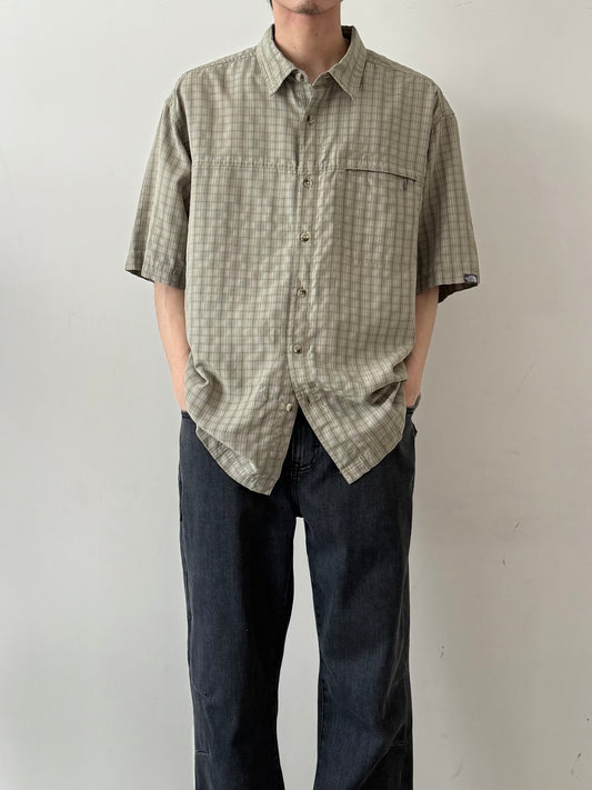 00's THE NORTH FACE rayon shirt
