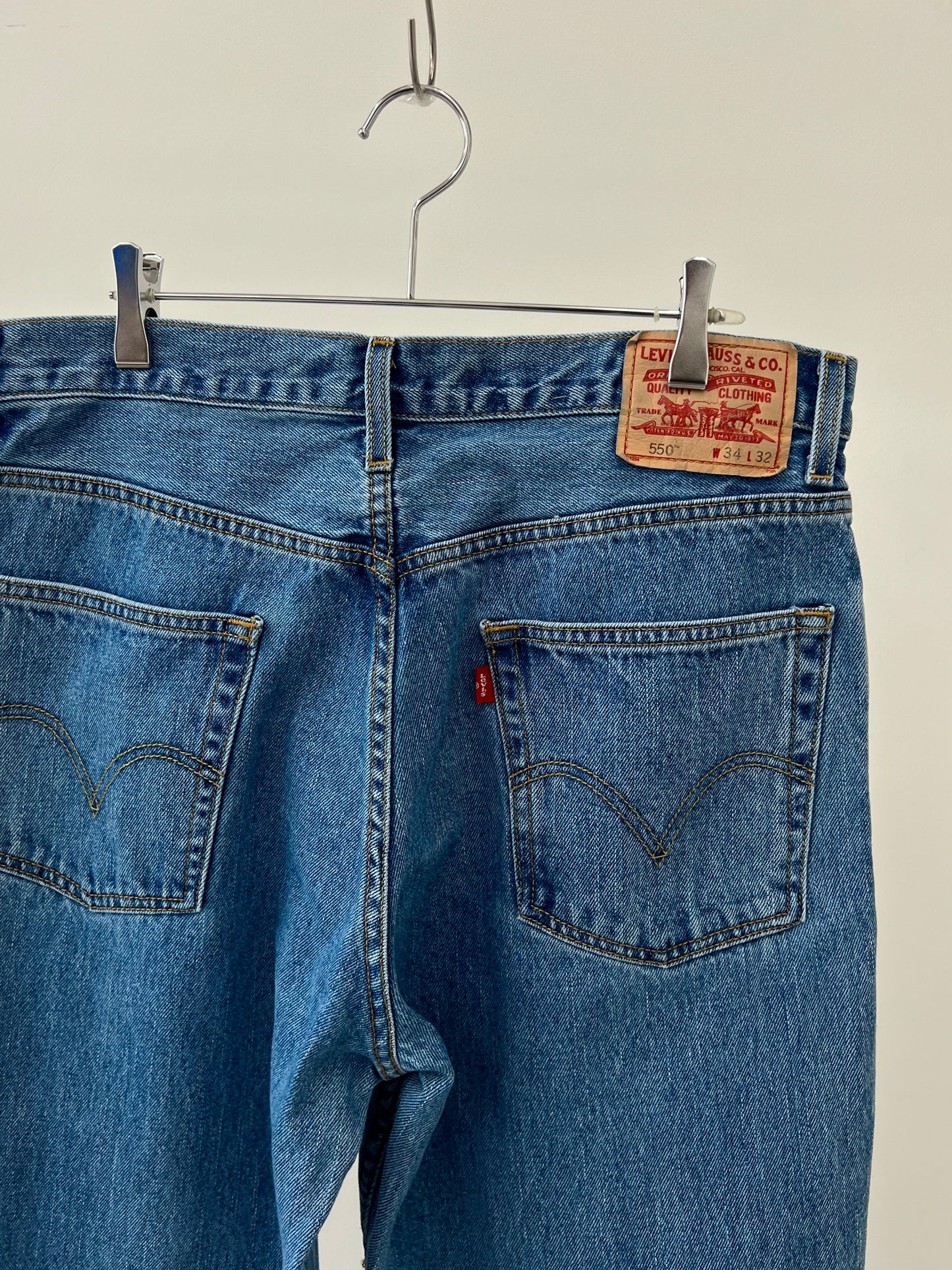 00's Levi's 550 denim pants