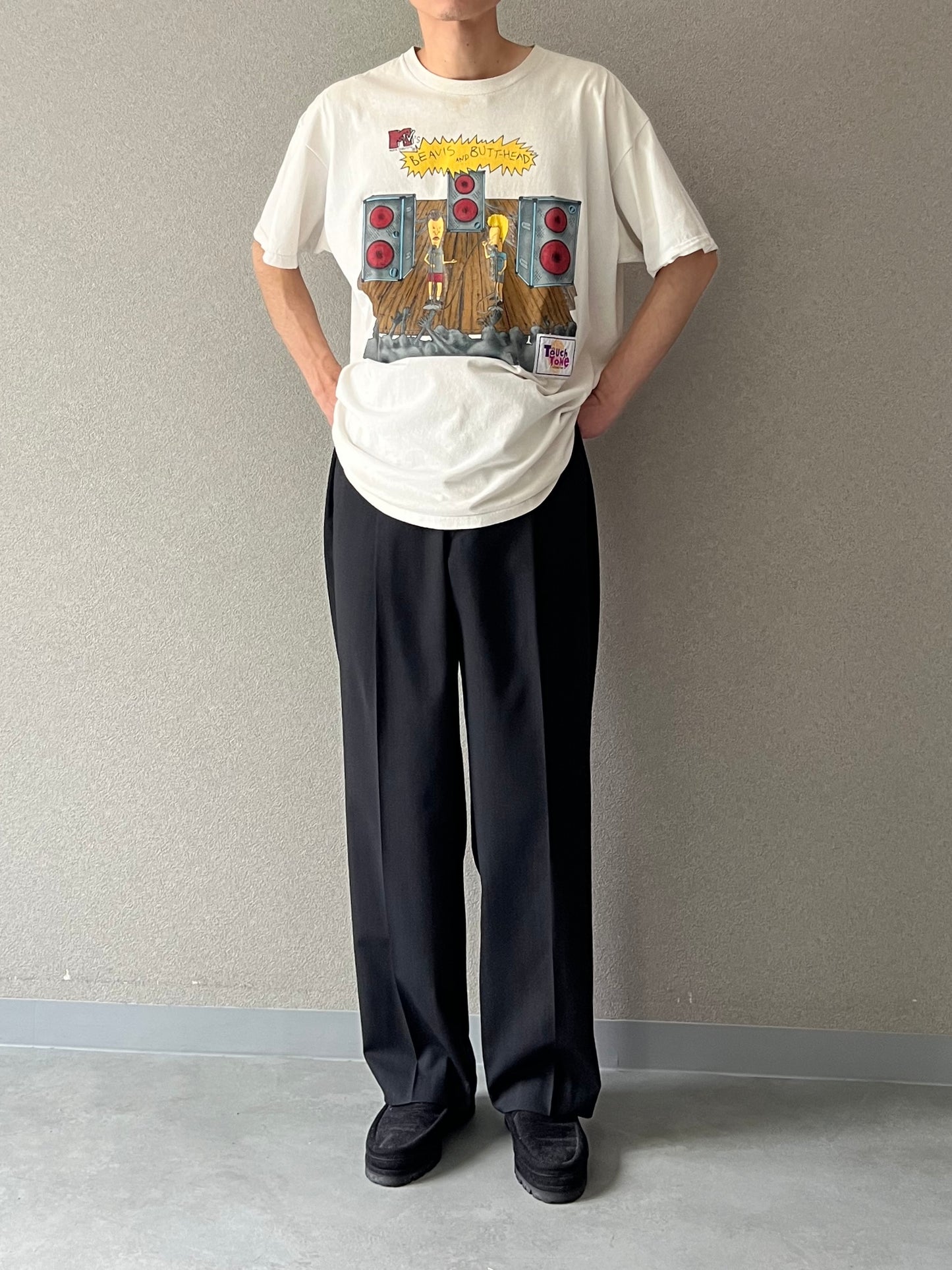 90's Beavis and Butt-Head print t-shirt "Made in USA"