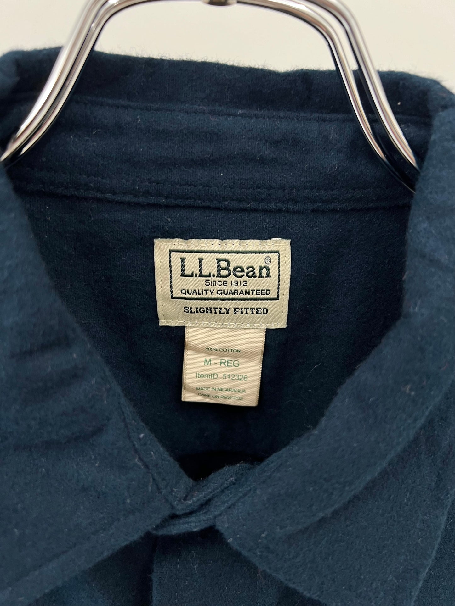 00's L.L.BEAN chamois cloth shirt