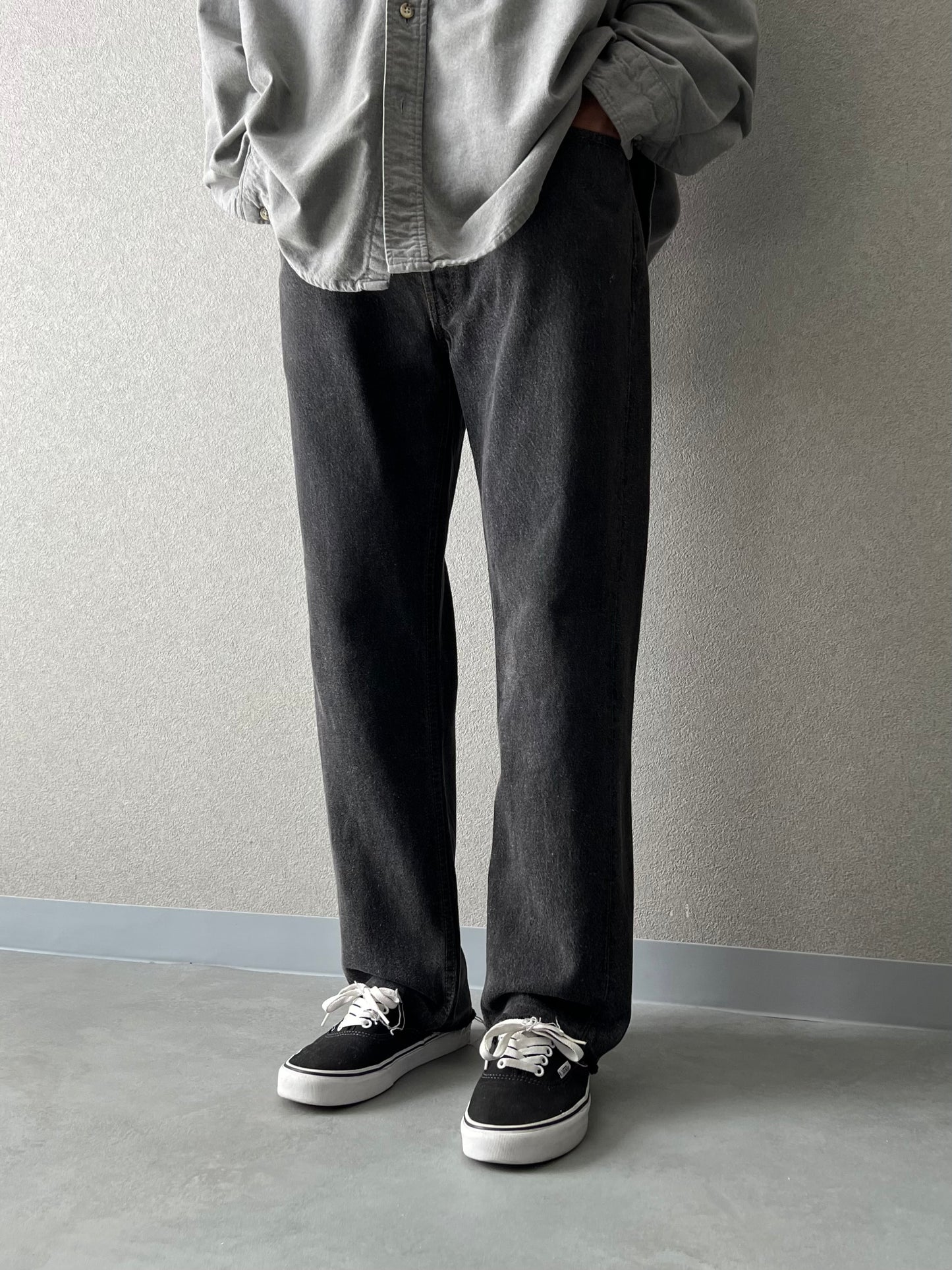 90's Levi's 501 yarn dyed denim pants "Made in USA"