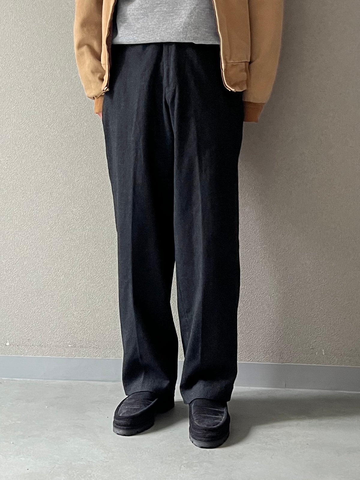 00's BANANA REPUBLIC wool flannel slacks