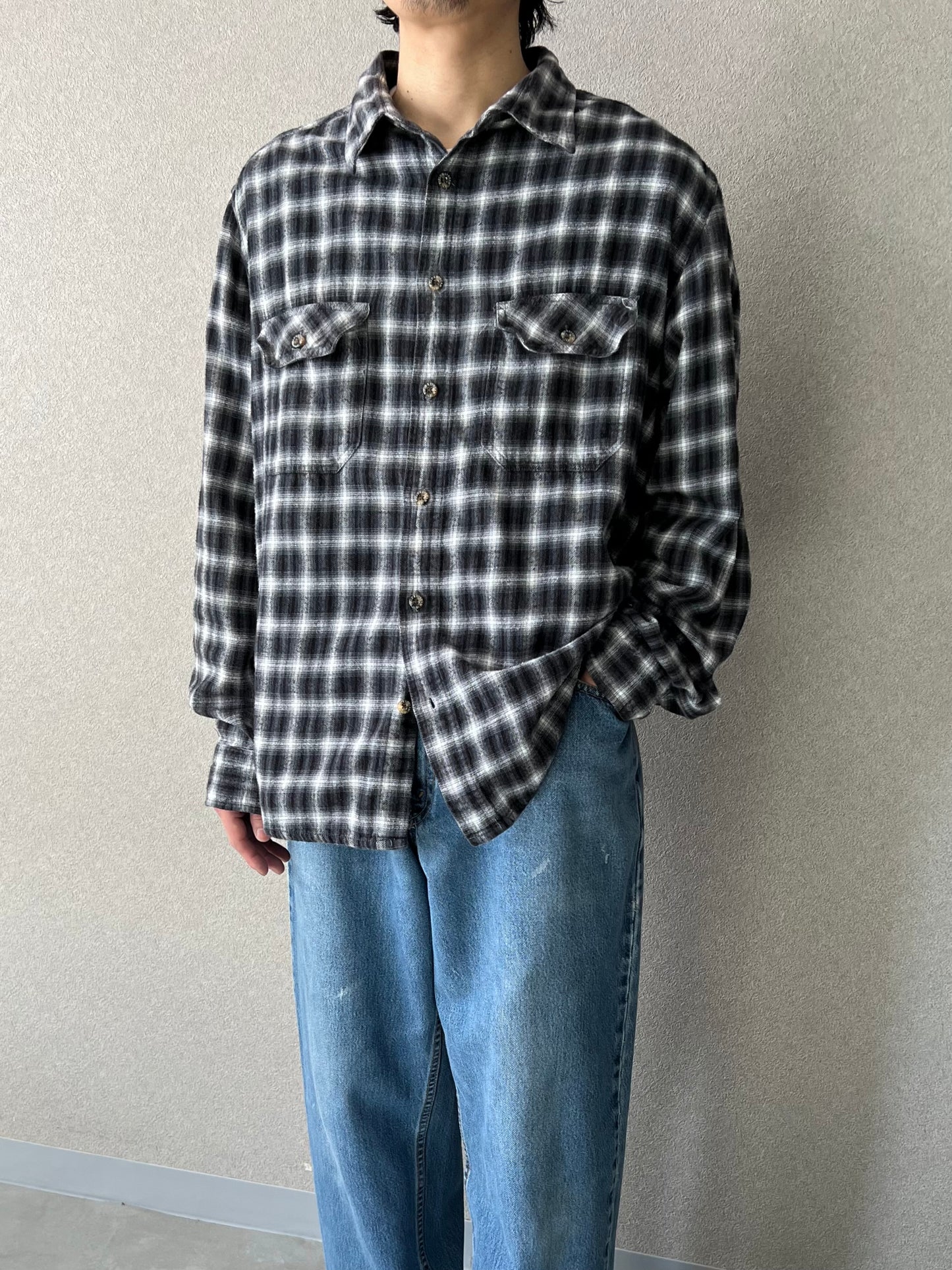 00's FIELD&STREAM flannel shirt