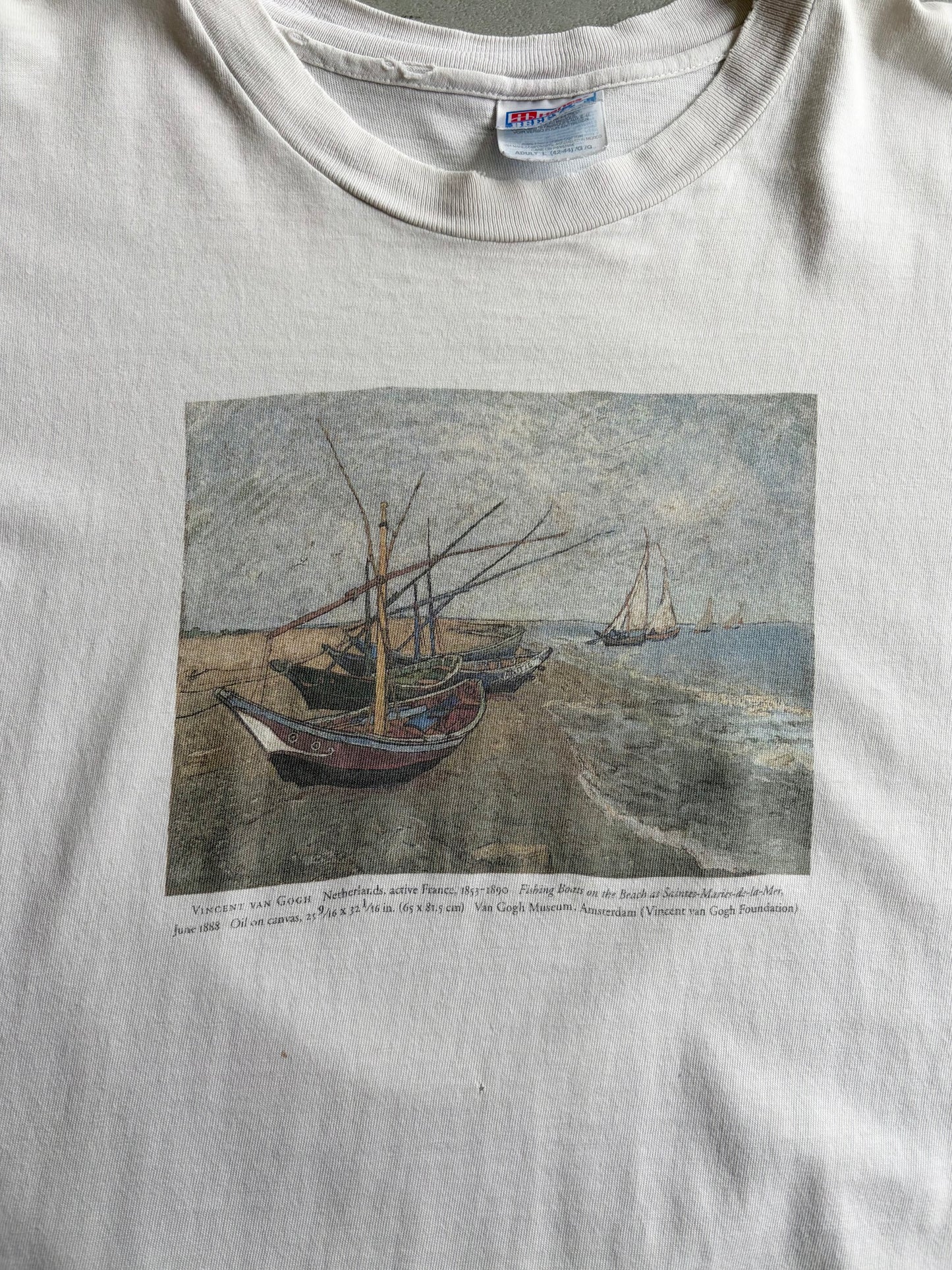 90's Vincent van Gogh art t-shirt