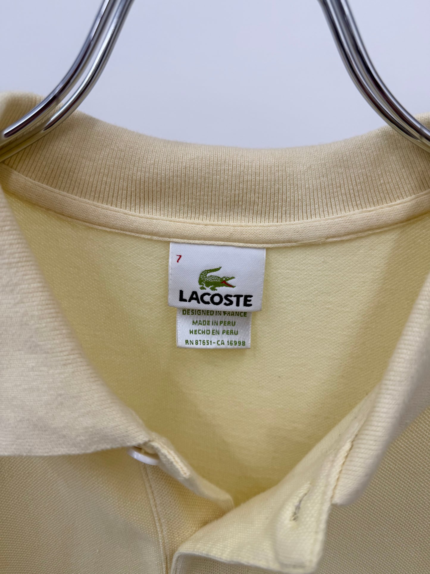 90's LACOSTE polo shirt