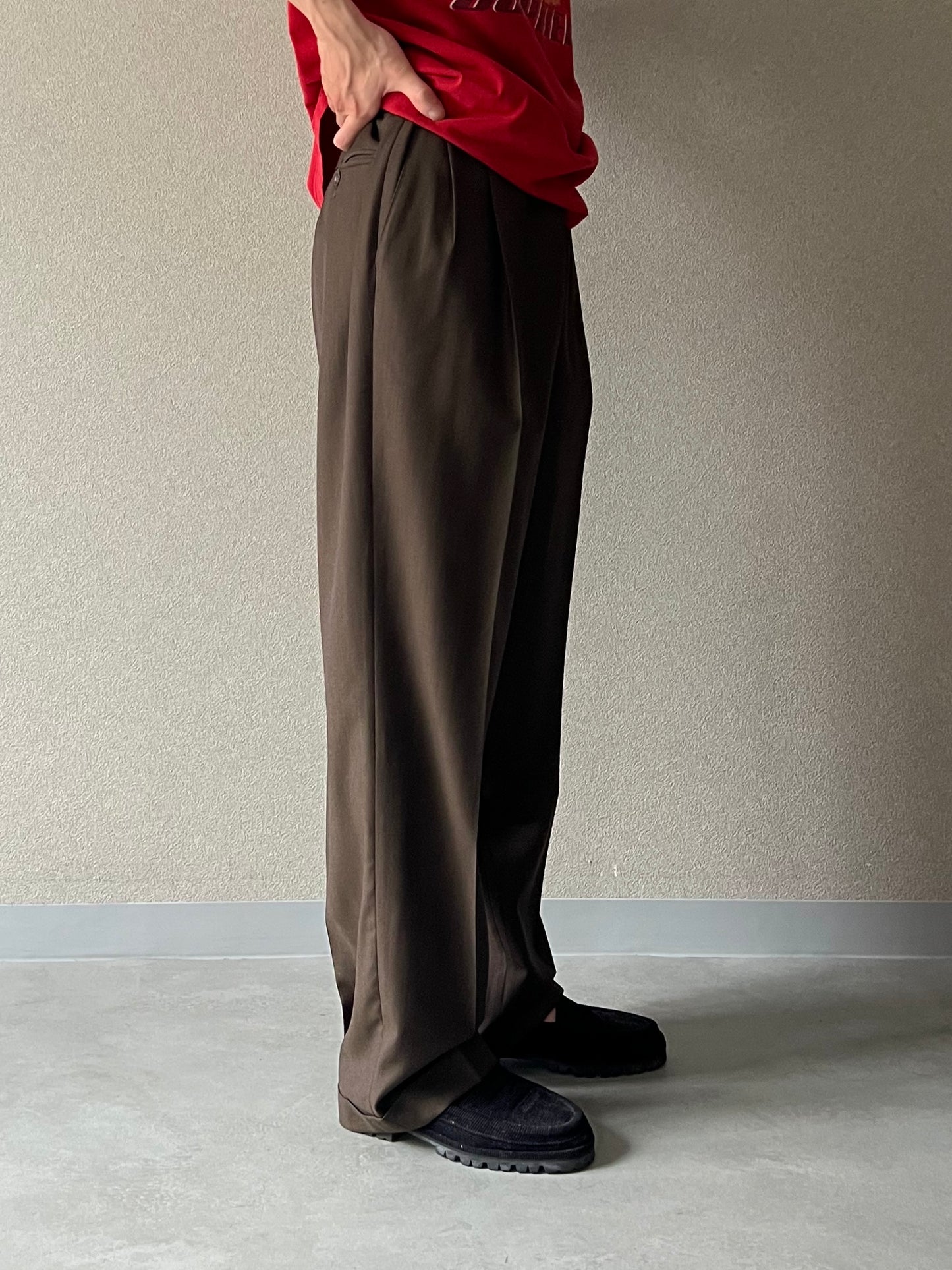 00's Brooks Brothers wool slacks "Made in CANADA"