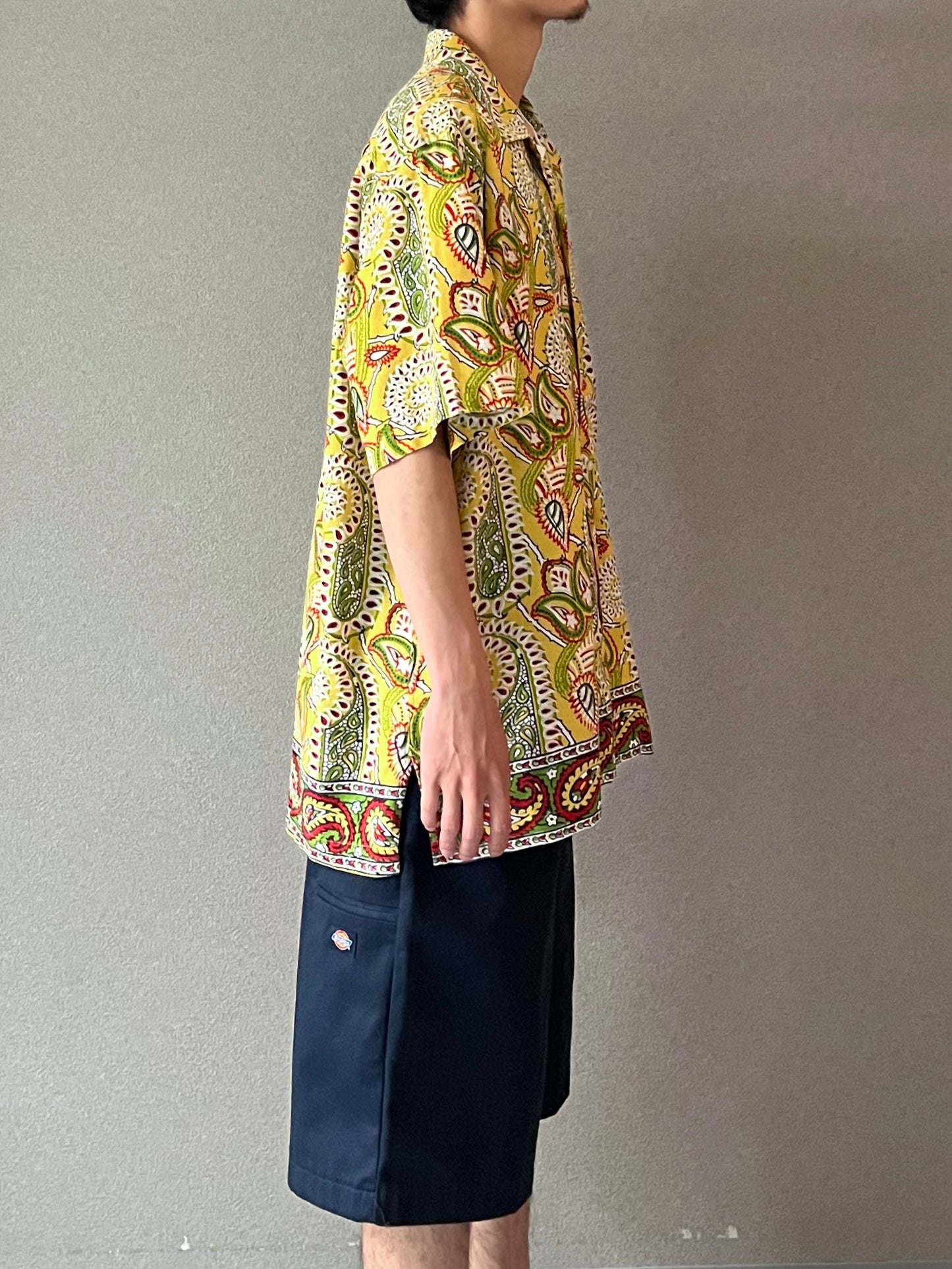 90's Polo Ralph Lauren open collar shirt "BOB CAMP"