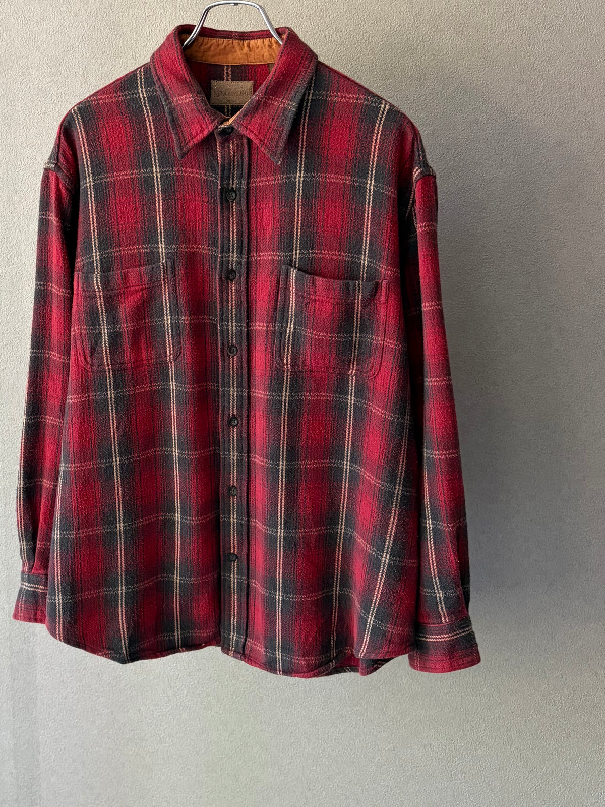 00's ST.JOHN'S BAY flannel shirt