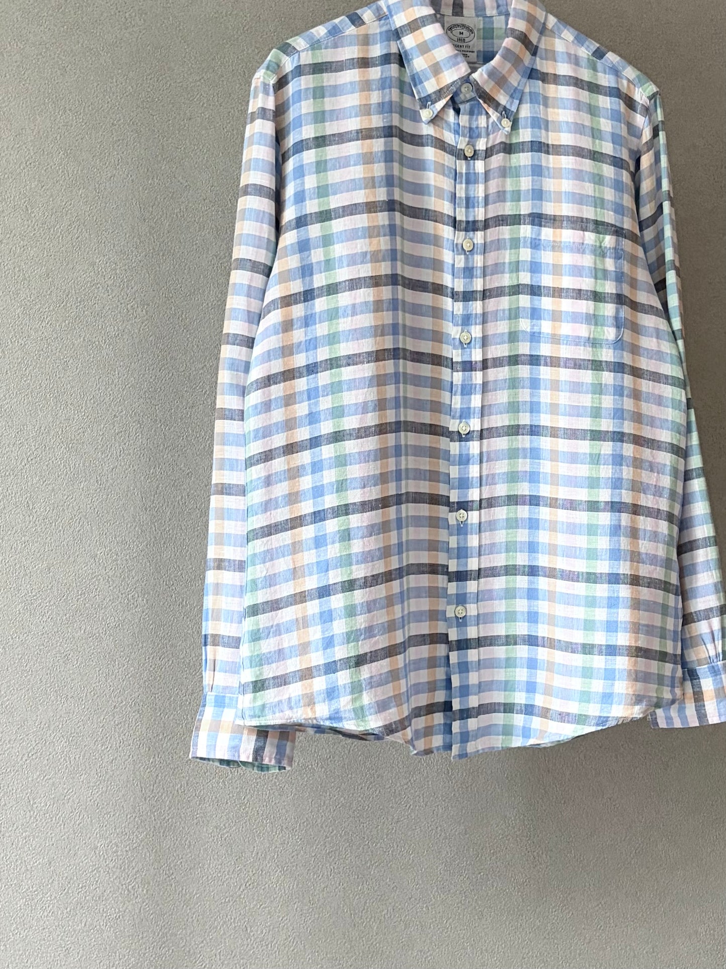 00's Brooks Brothers linen BD shirt