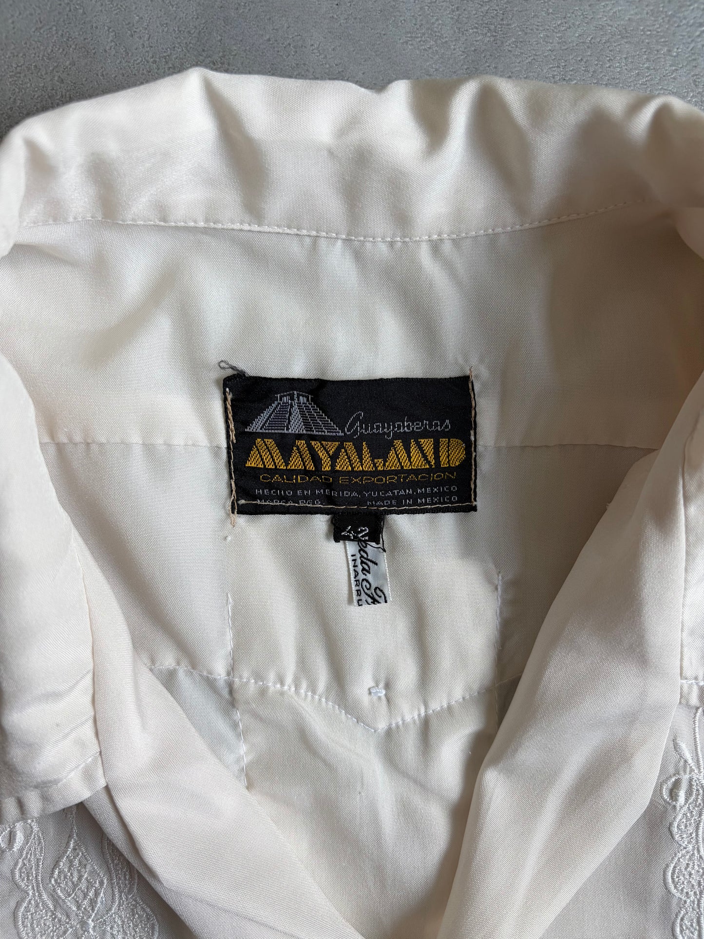 80's MAYALAND guayabera shirt
