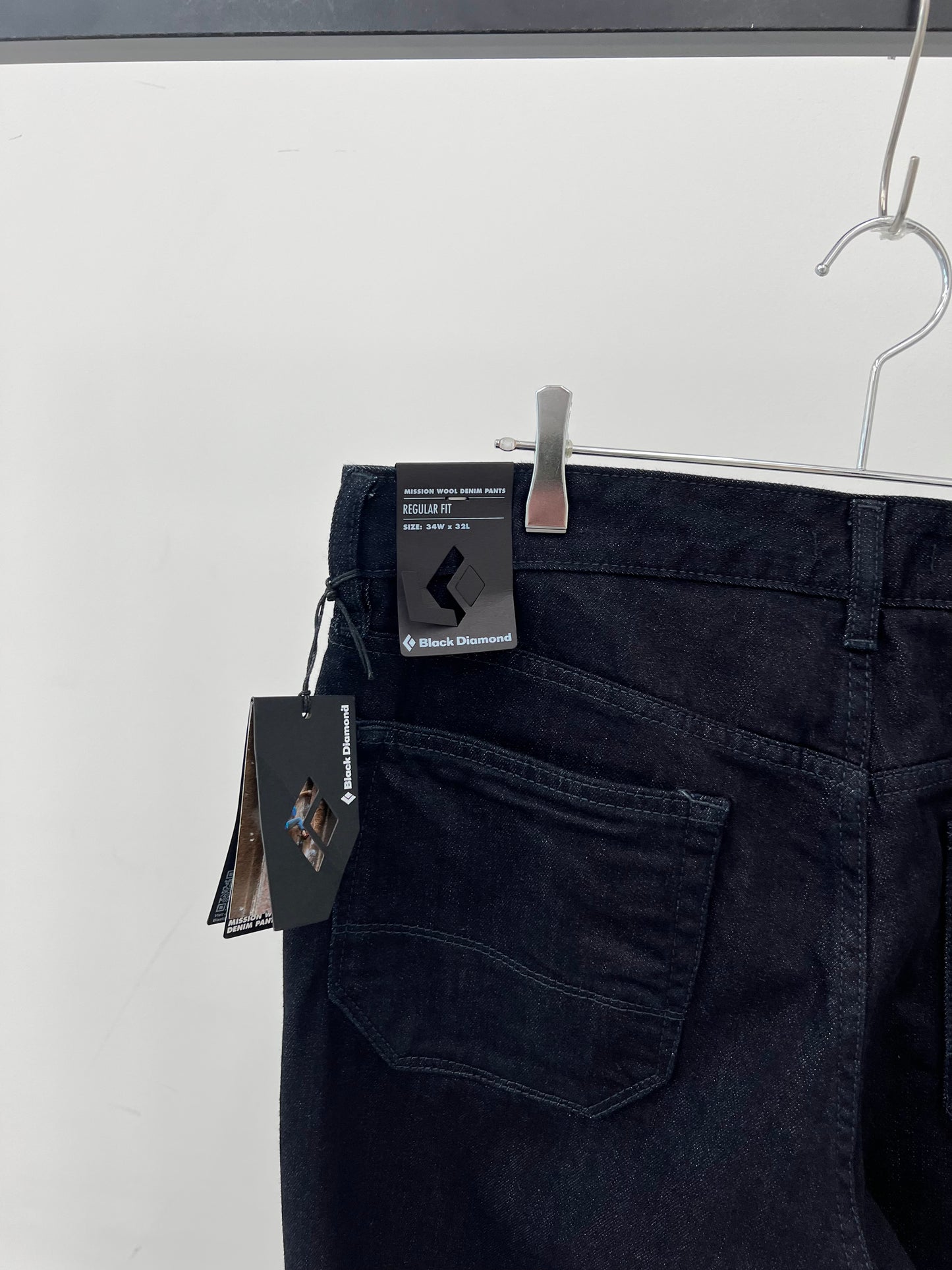 00's BLACK DIAMOND denim pants "DEAD STOCK"