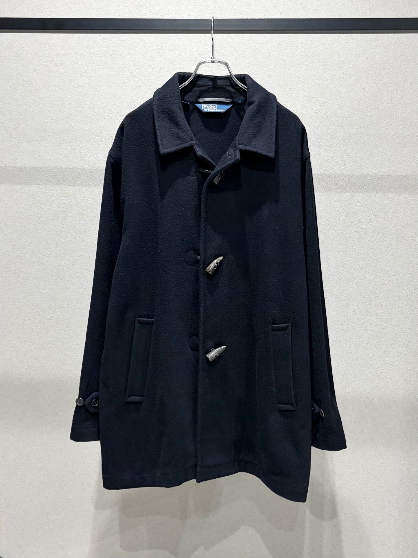 90's Polo Ralph Lauren wool half coat