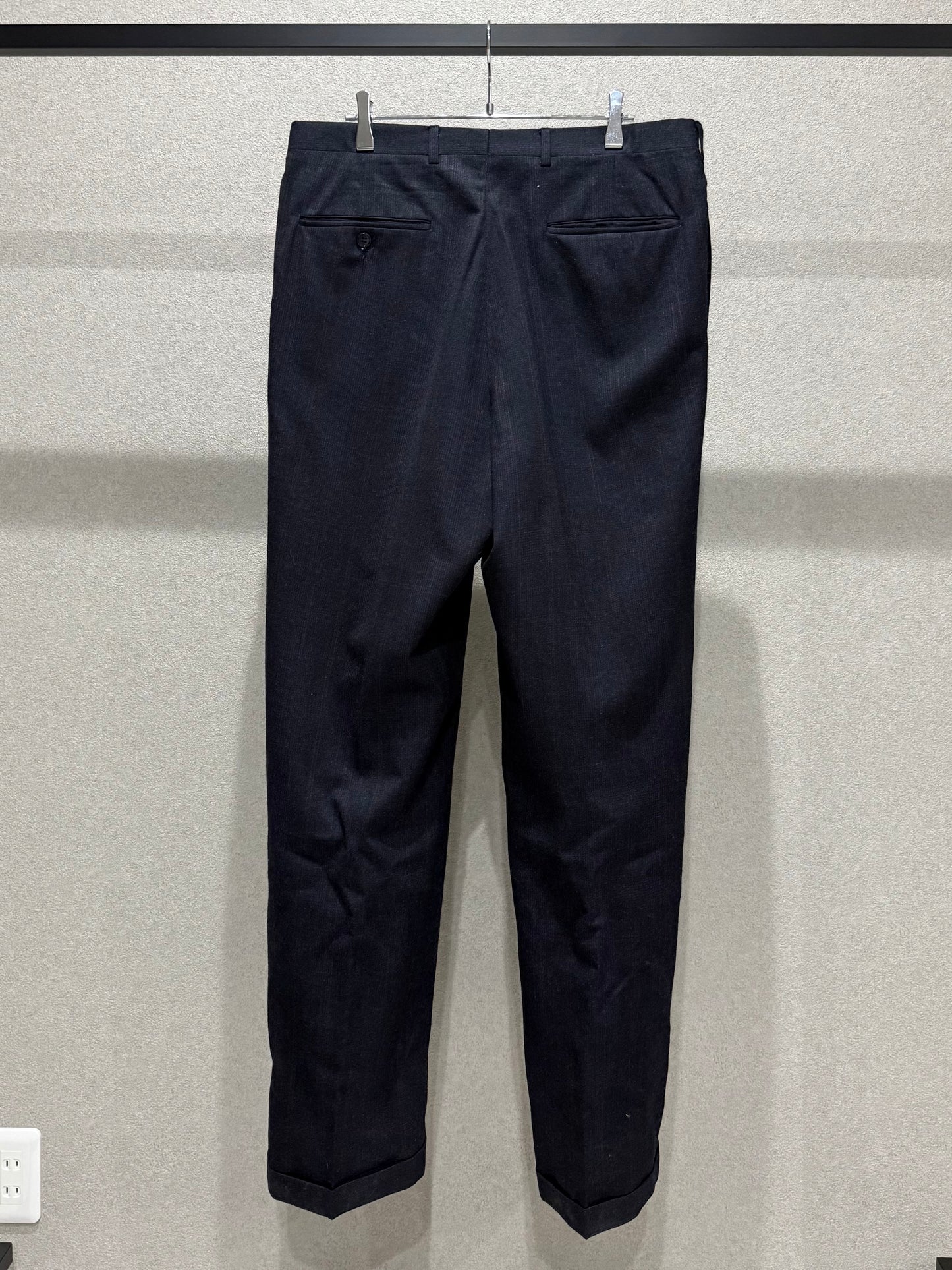 90's Chistian Dior wool flannel slacks
