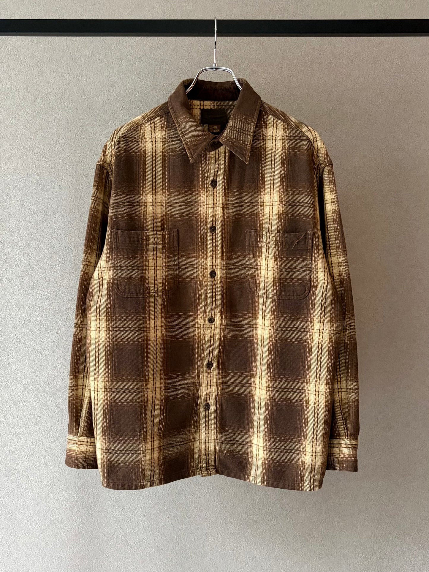 00's ST. JOHN’S BAY flannel shirt