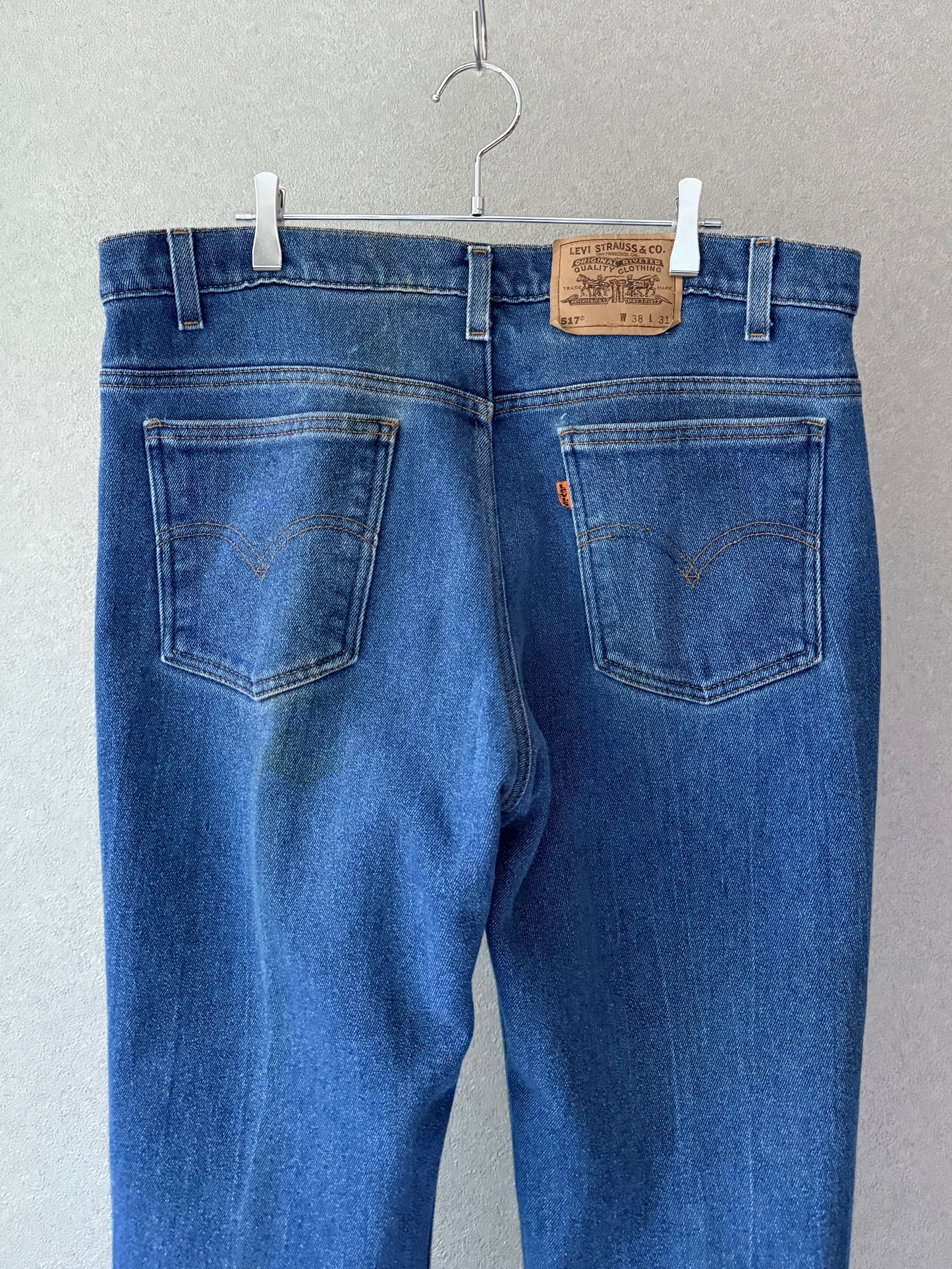 90's Levi's 517 denim pants "Made in USA"