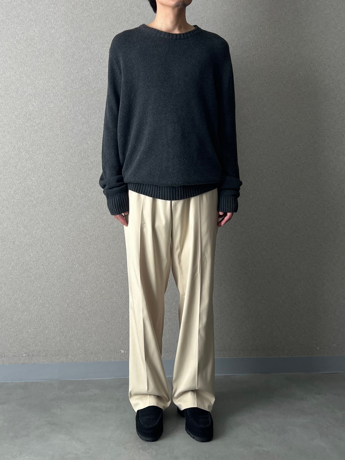 00's croft & barrow cotton knit sweater