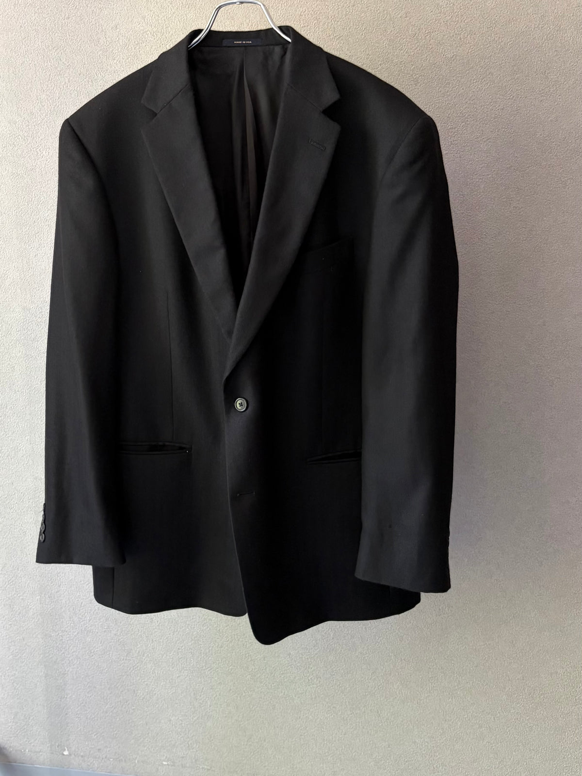 90's Hart Schaffner&Marx × Loro Piana cashmere tailored jacket "Made in USA"