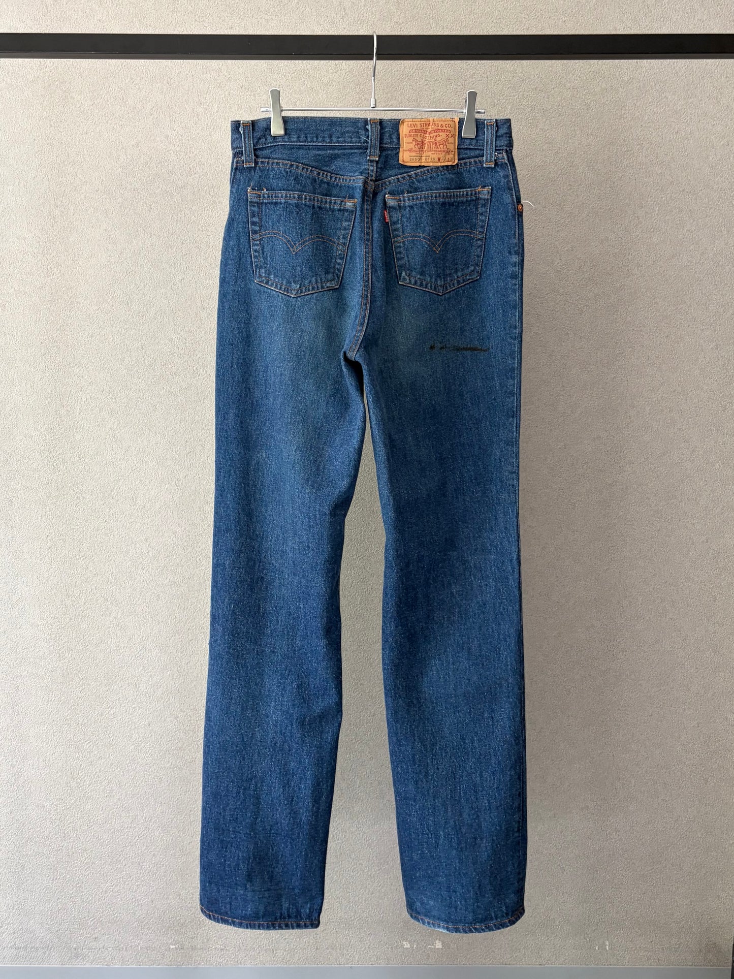 80's Levi's denim pants "Inseam Single"