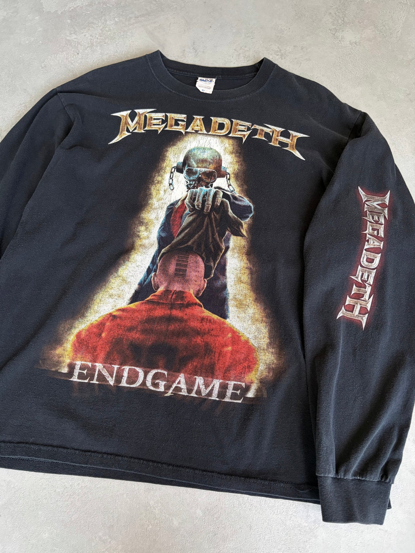 00's MEGADETH L/S music t-shirt