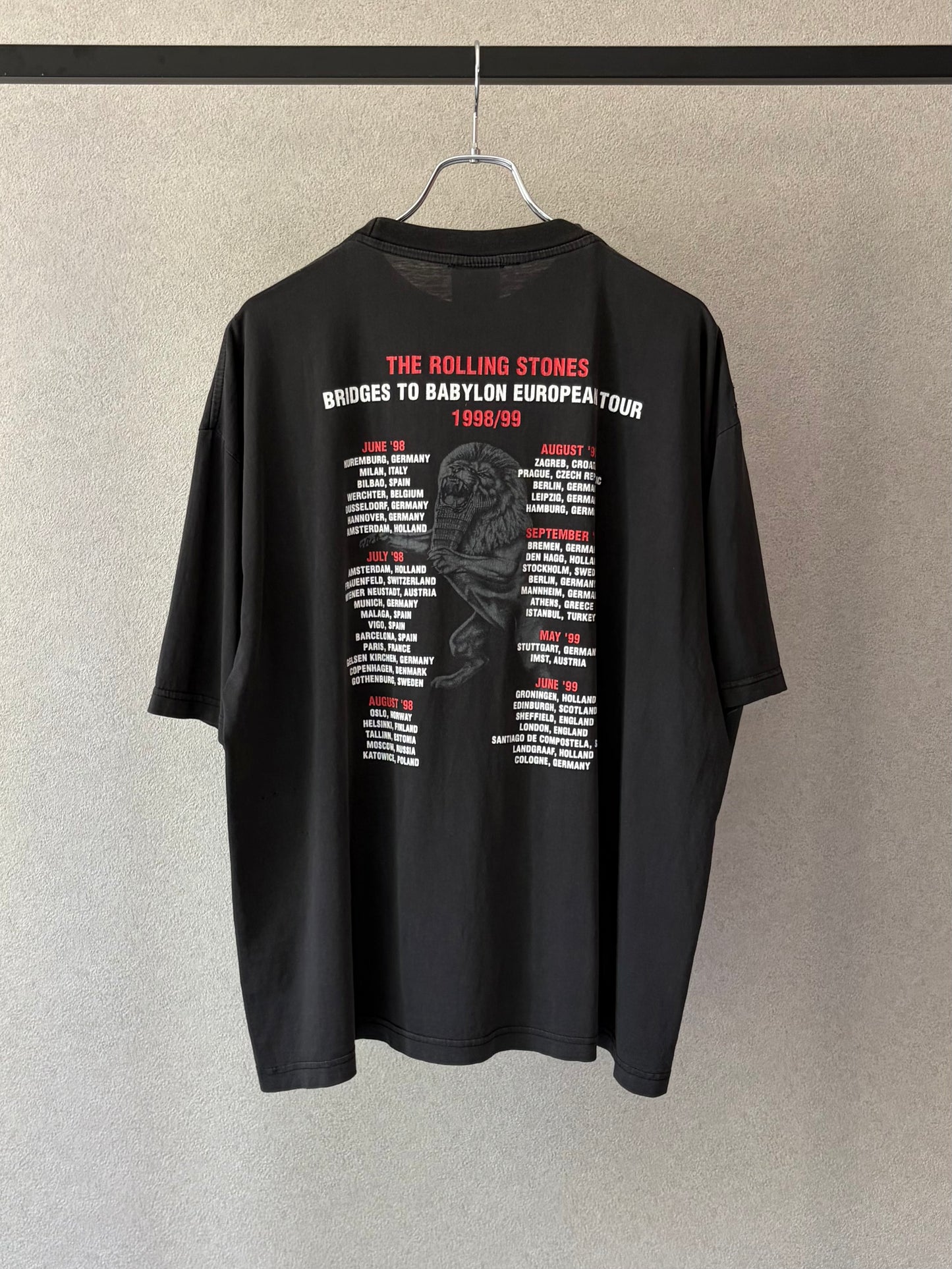 90's The Rolling Stones music t-shirt