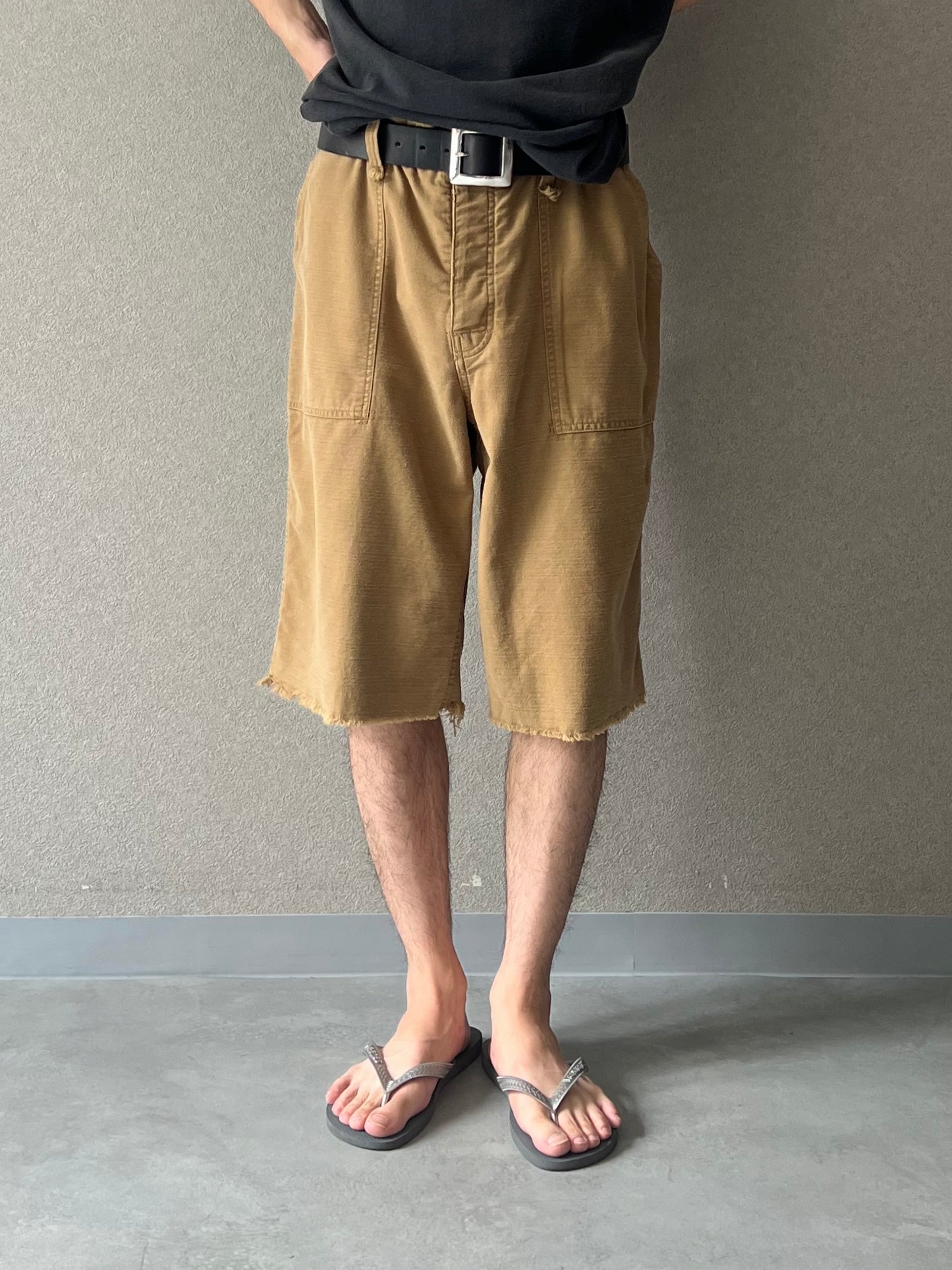 00's POLO JEANS cut off work shorts