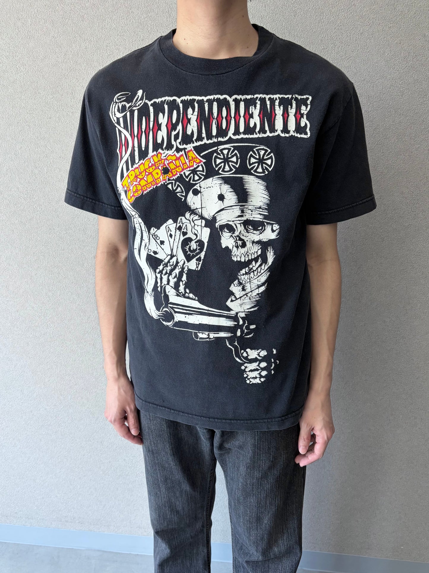 00's INDEPENDENT print t-shirt