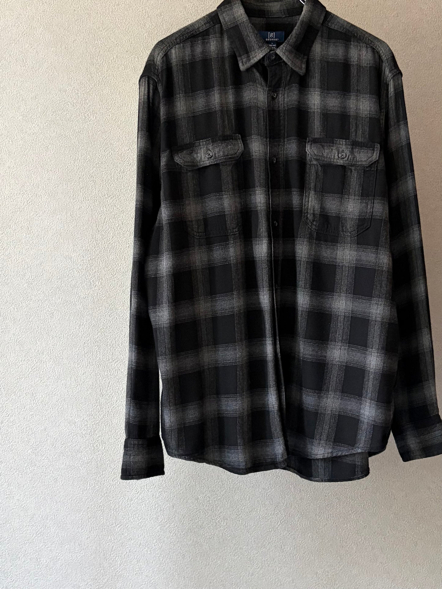 10's GEORGE light flannel shirt
