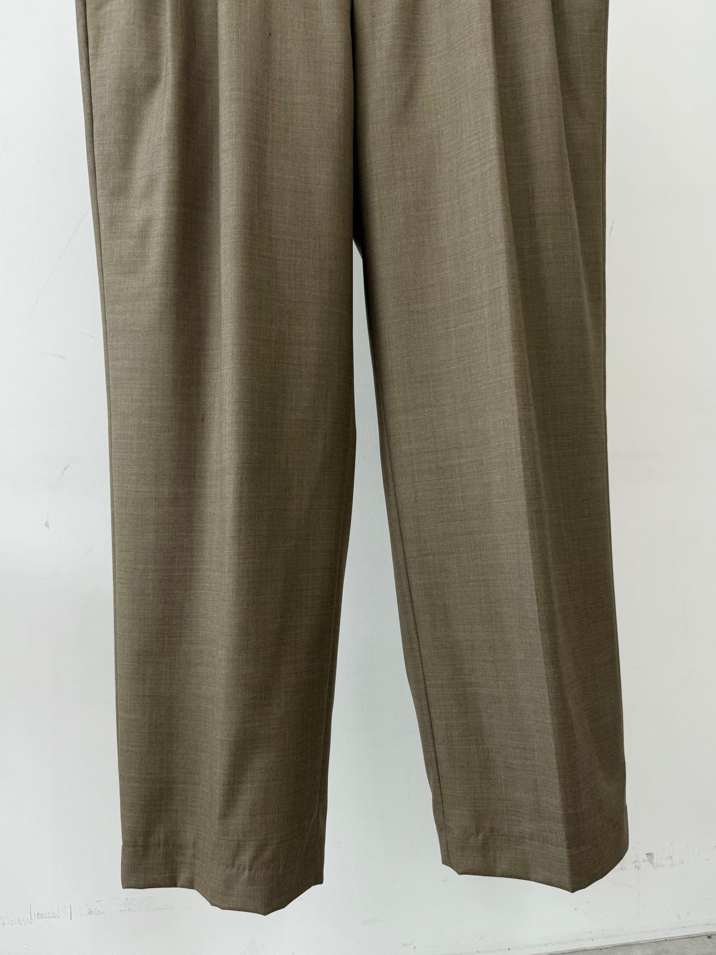 00's Zanella × Loro Piana wool slacks "Made in ITALY