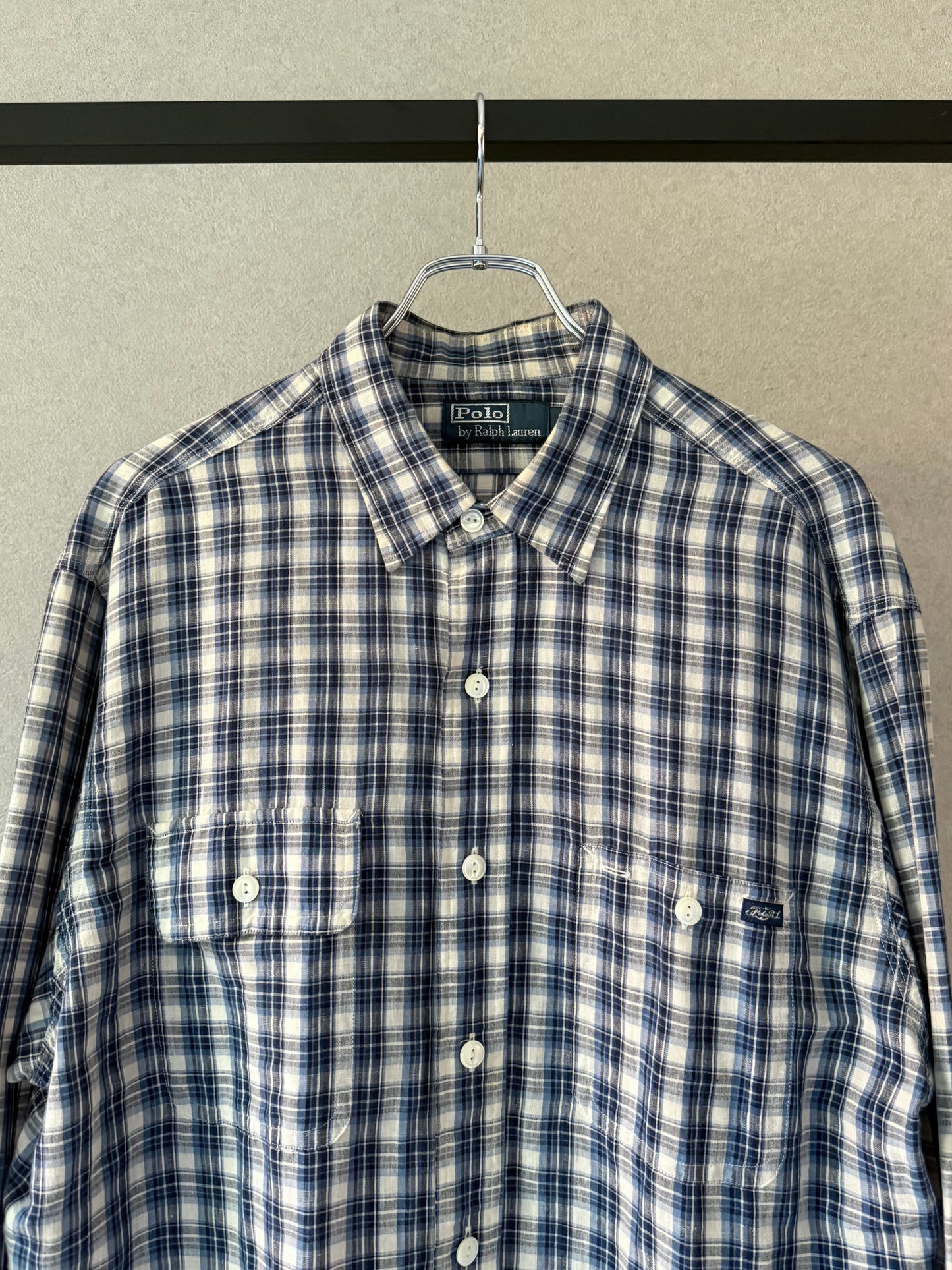 90's Polo Ralph Lauren linen cotton shirt