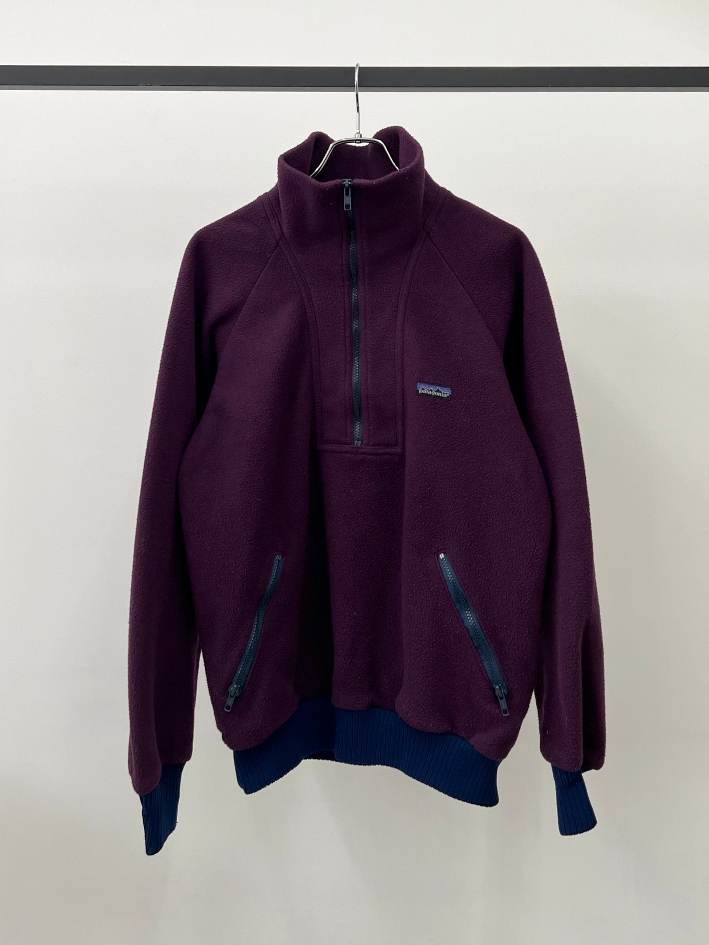 80's patagonia fleece pullover jacket