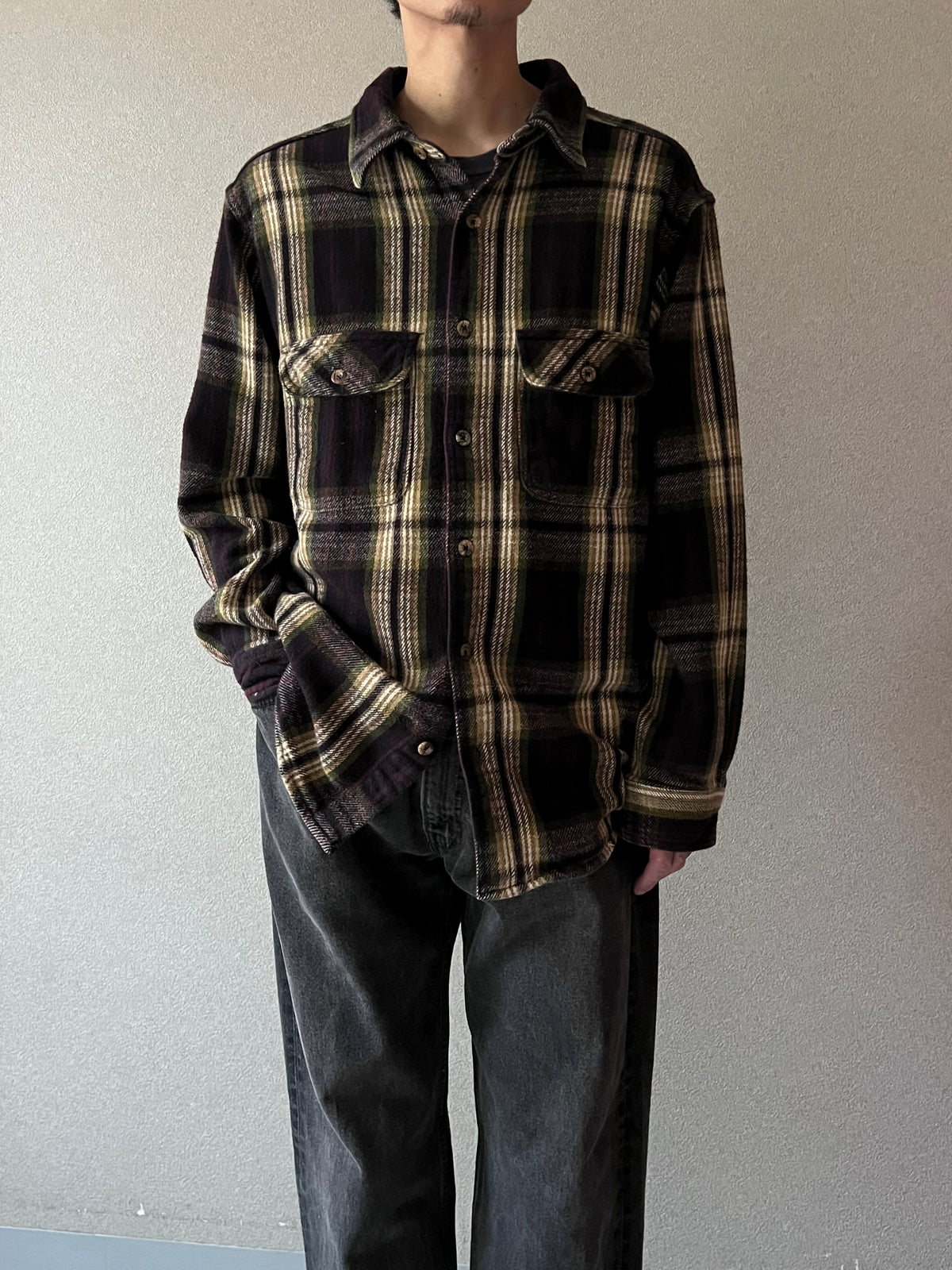 00's FIELD & STREAM flannel shirt