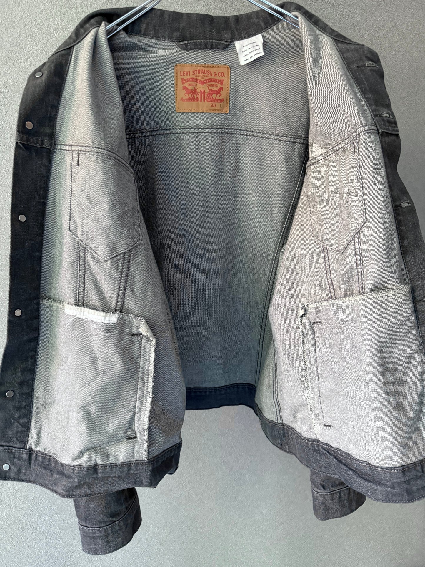 00's Levi's denim jacket "Yarn Dyed"