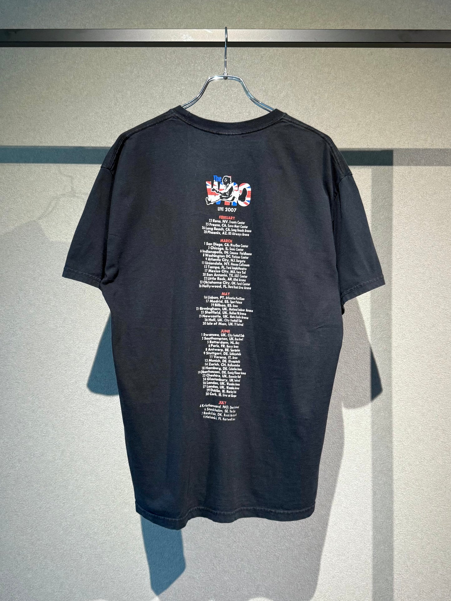 00's The Who music t-shirt